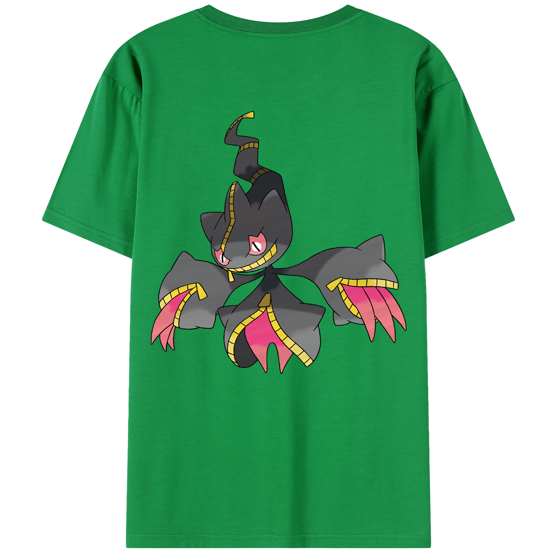 （画像用） ポケットモンスター Pokémon 綿100％半袖Tシャツ（背面プリント）