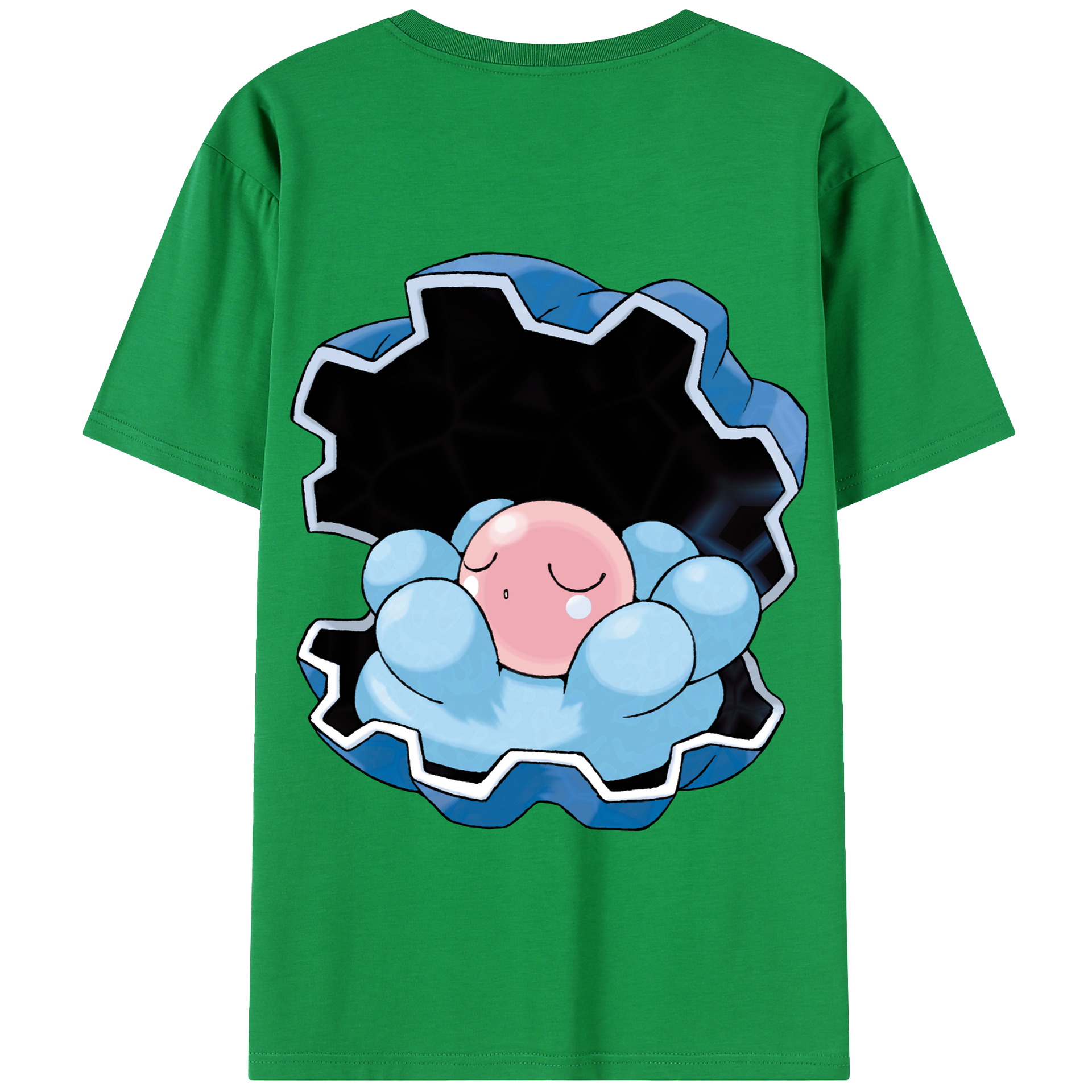 （画像用） ポケットモンスター Pokémon 綿100％半袖Tシャツ（背面プリント）