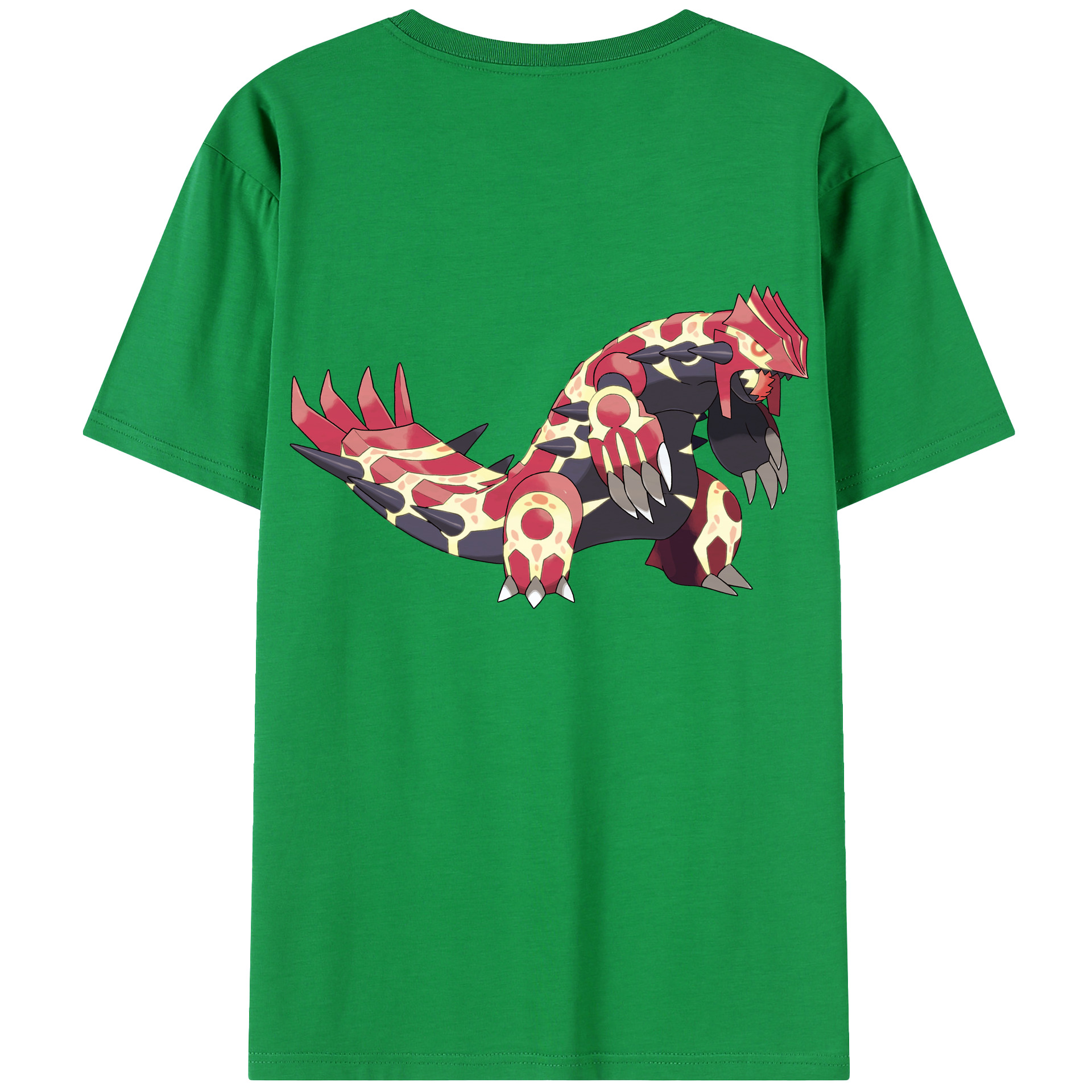 （画像用） ポケットモンスター Pokémon 綿100％半袖Tシャツ（背面プリント）