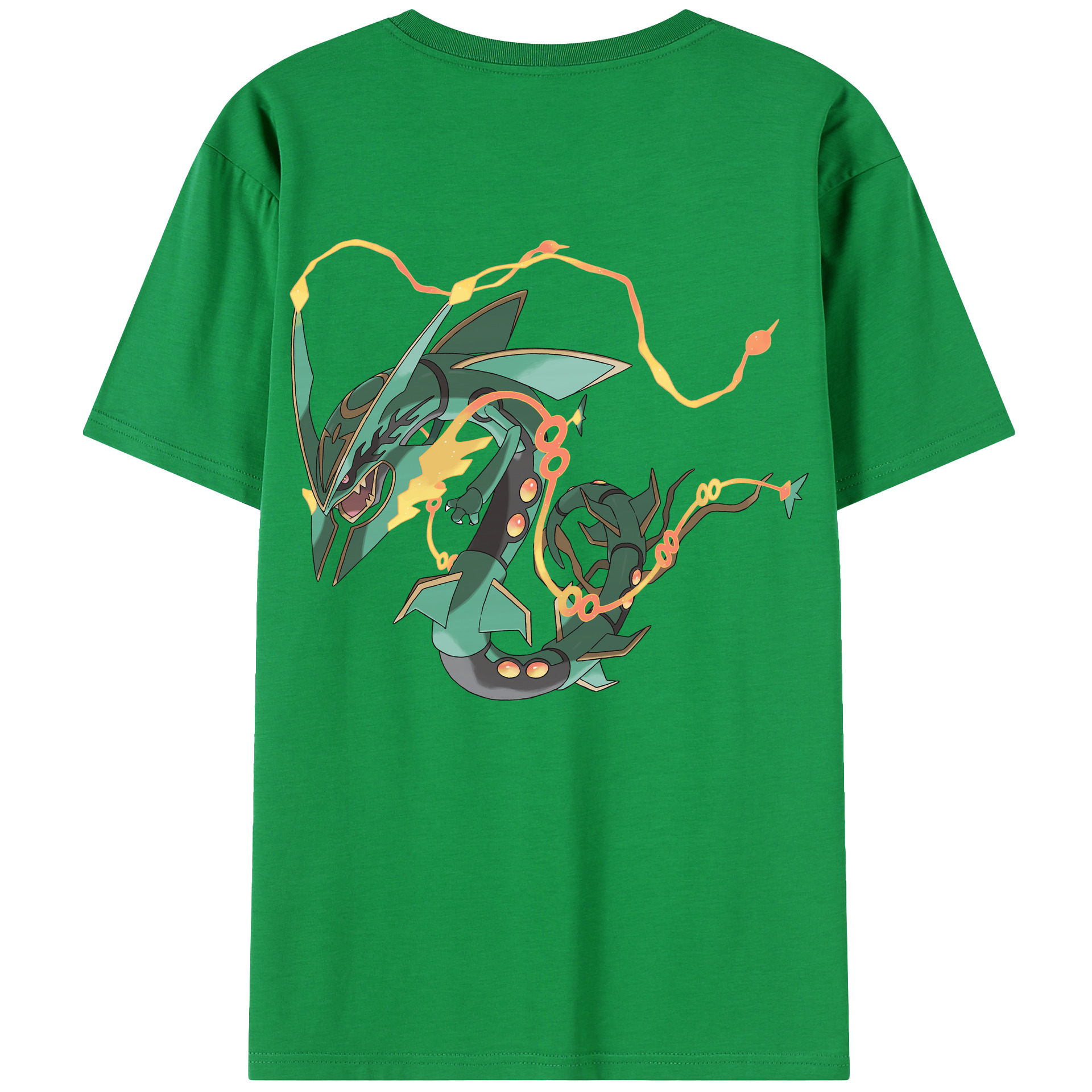 （画像用） ポケットモンスター Pokémon 綿100％半袖Tシャツ（背面プリント）