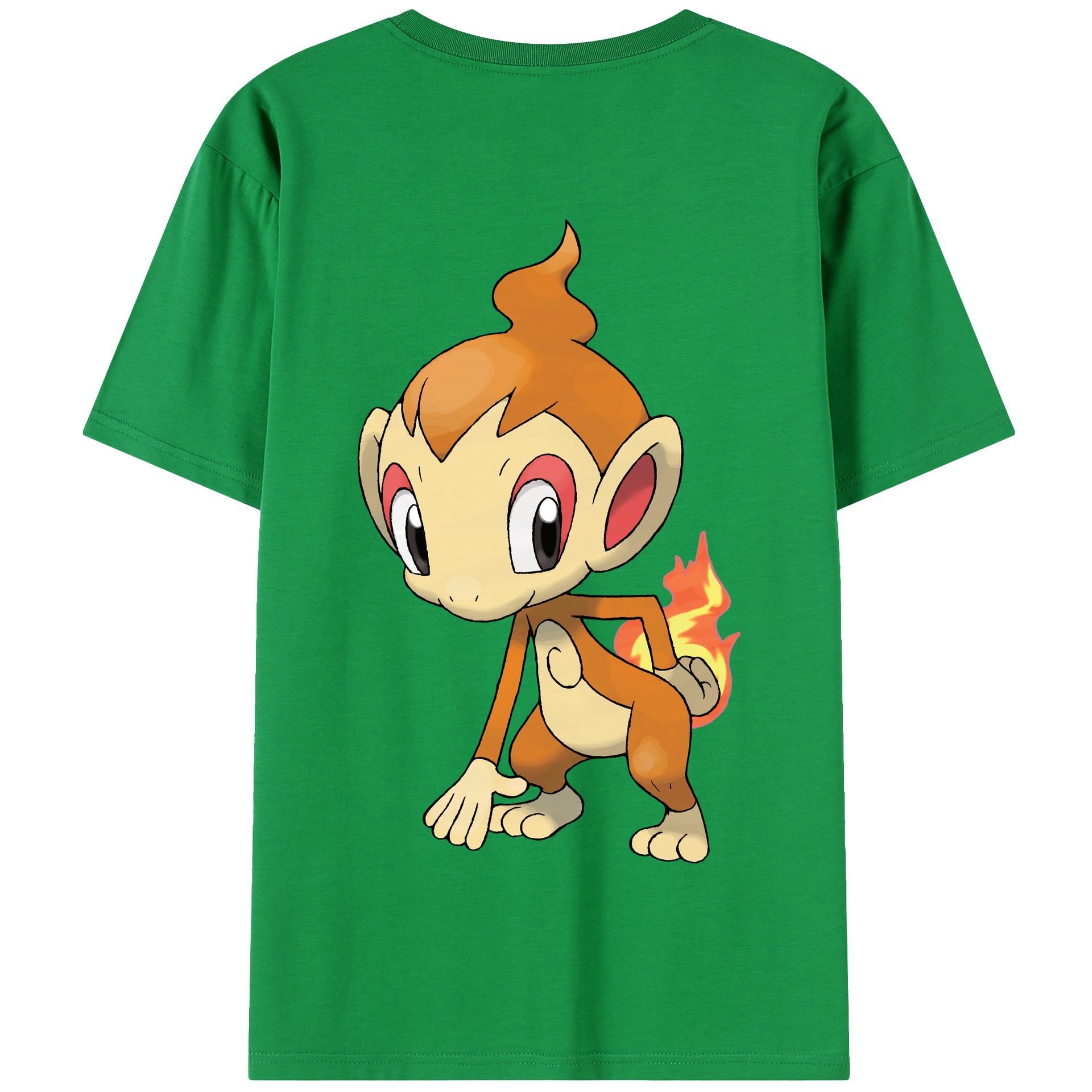 （画像用） ポケットモンスター Pokémon 綿100％半袖Tシャツ（背面プリント）