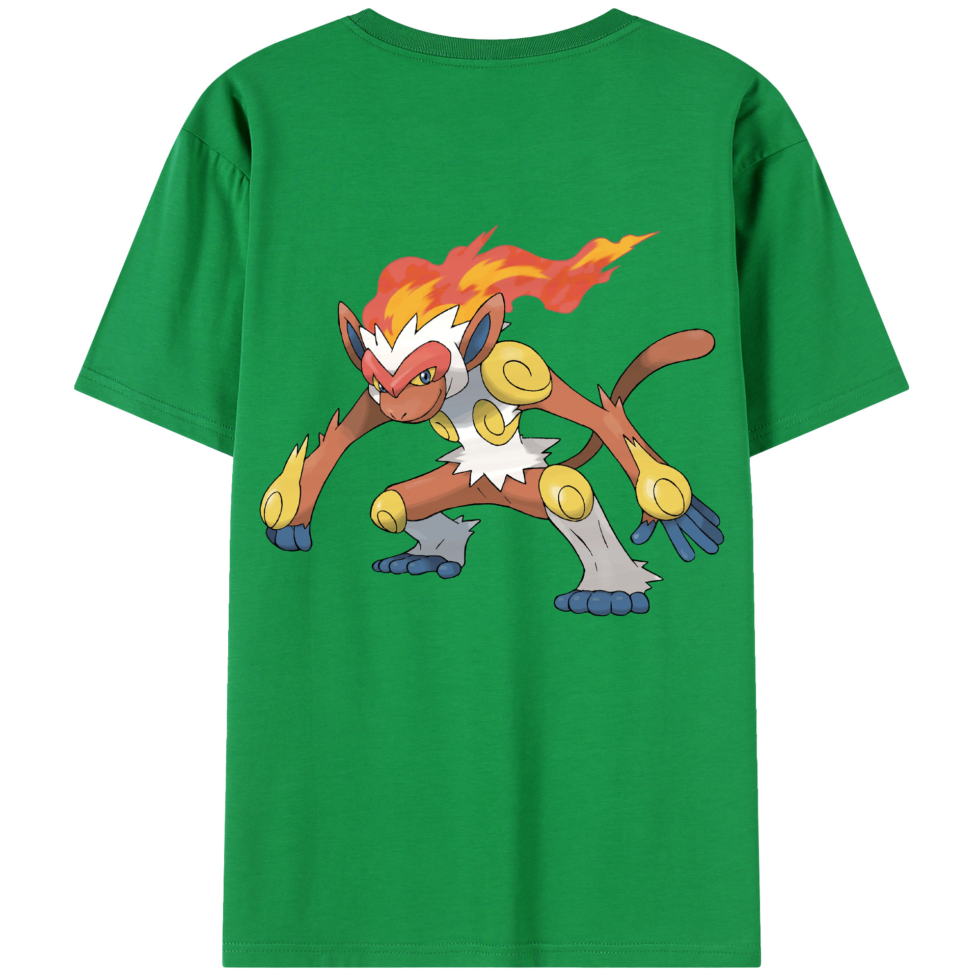 （画像用） ポケットモンスター Pokémon 綿100％半袖Tシャツ（背面プリント）