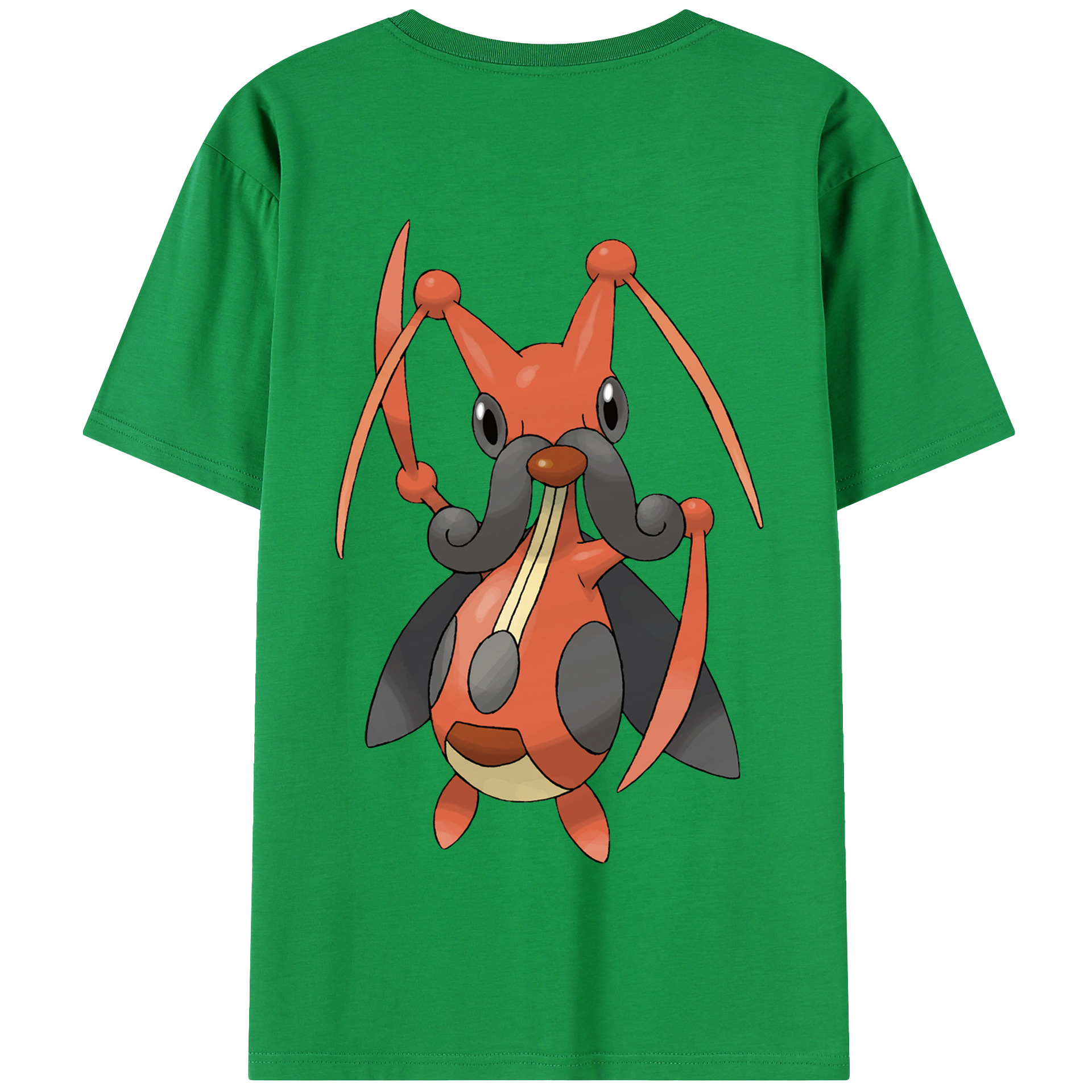 （画像用） ポケットモンスター Pokémon 綿100％半袖Tシャツ（背面プリント）