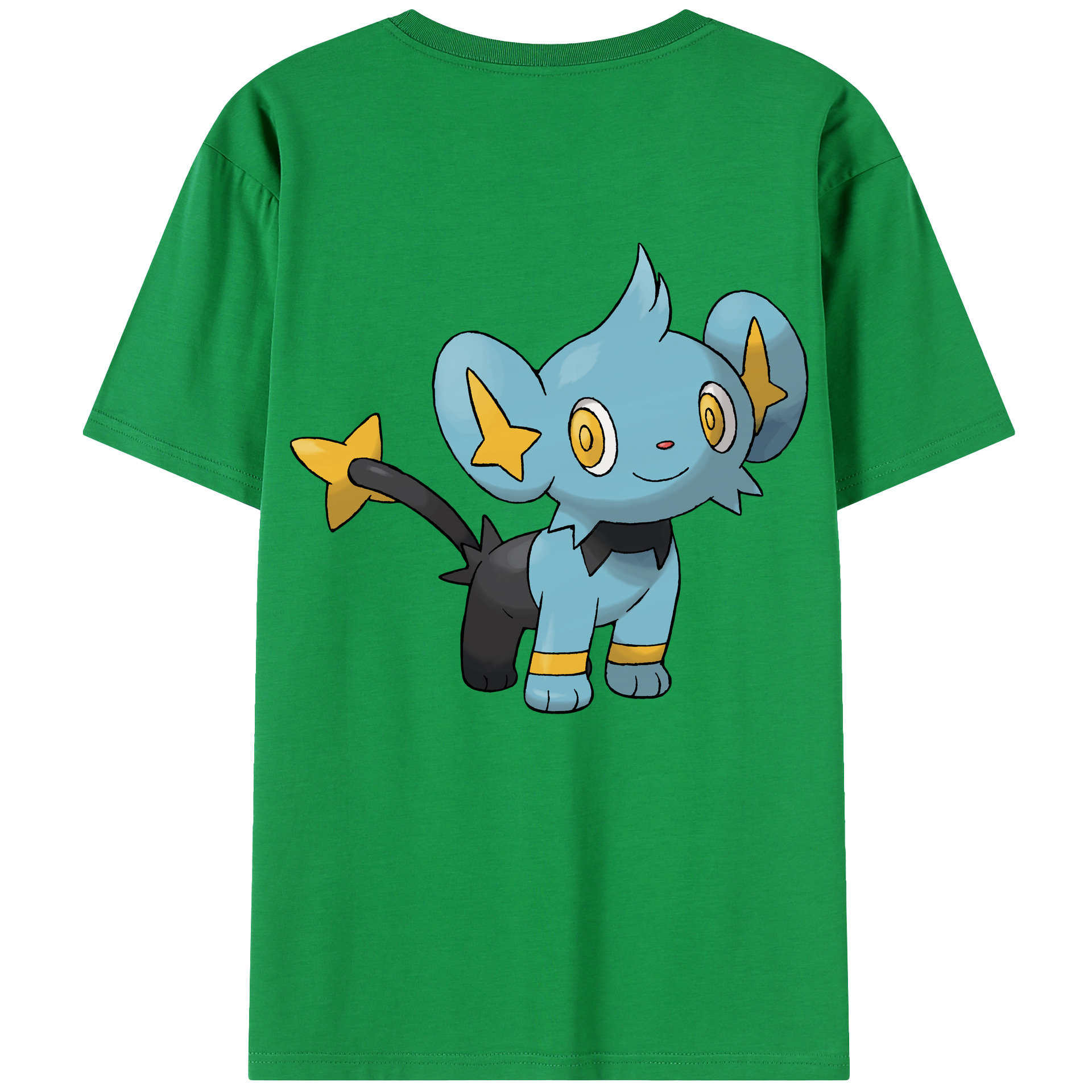 （画像用） ポケットモンスター Pokémon 綿100％半袖Tシャツ（背面プリント）