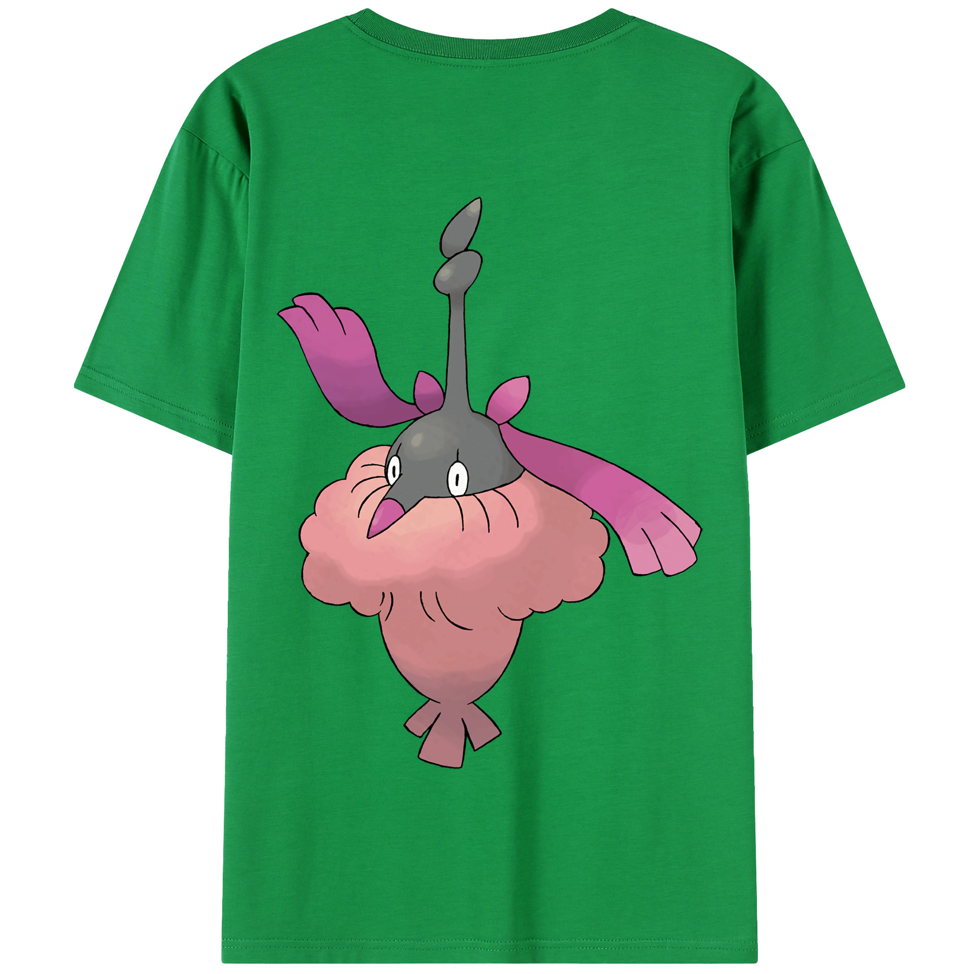 （画像用） ポケットモンスター Pokémon 綿100％半袖Tシャツ（背面プリント）