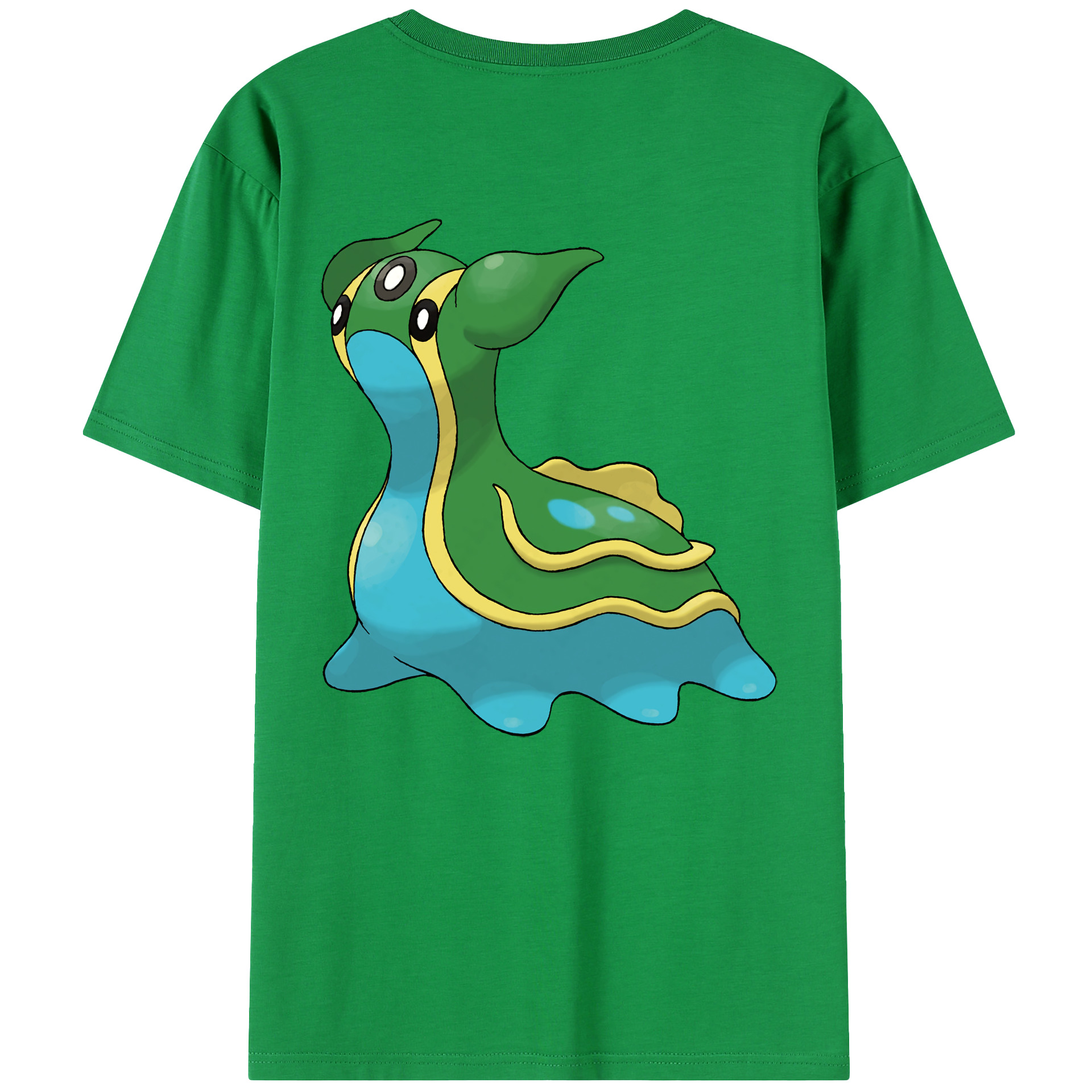 （画像用） ポケットモンスター Pokémon 綿100％半袖Tシャツ（背面プリント）