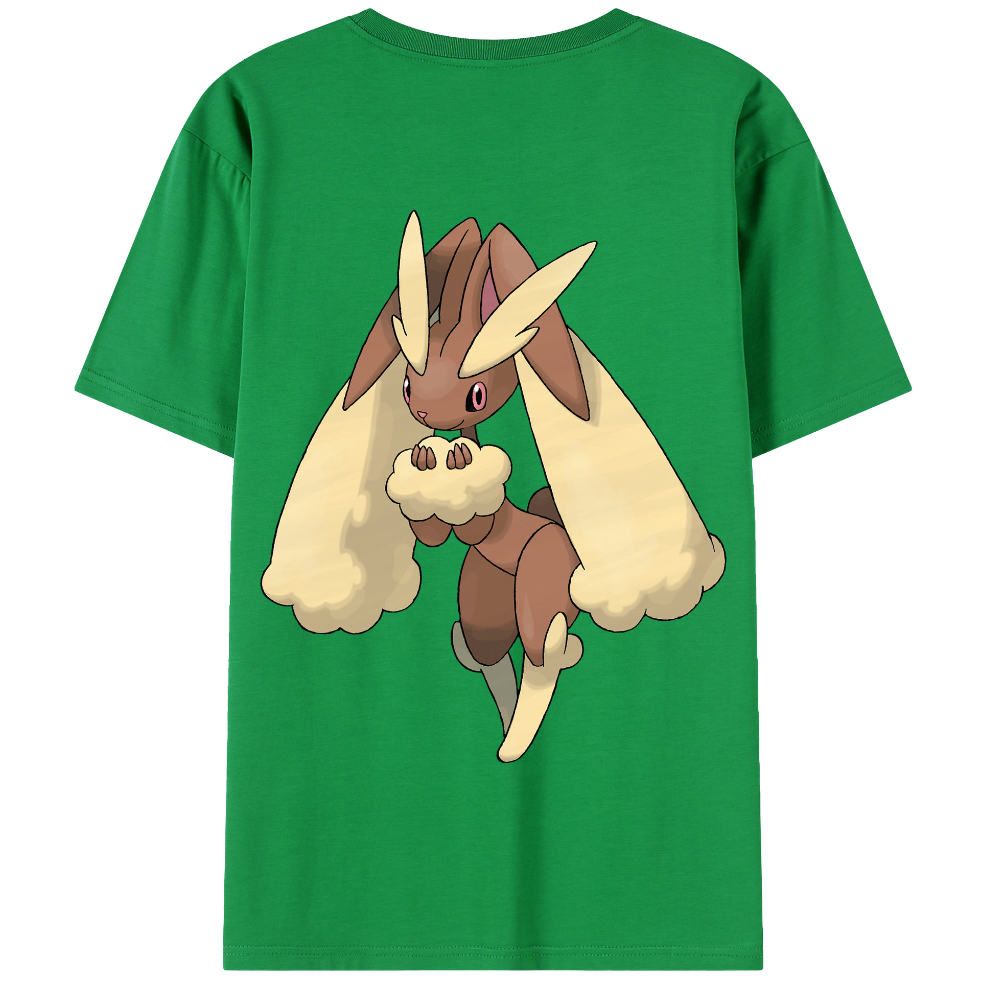 （画像用） ポケットモンスター Pokémon 綿100％半袖Tシャツ（背面プリント）
