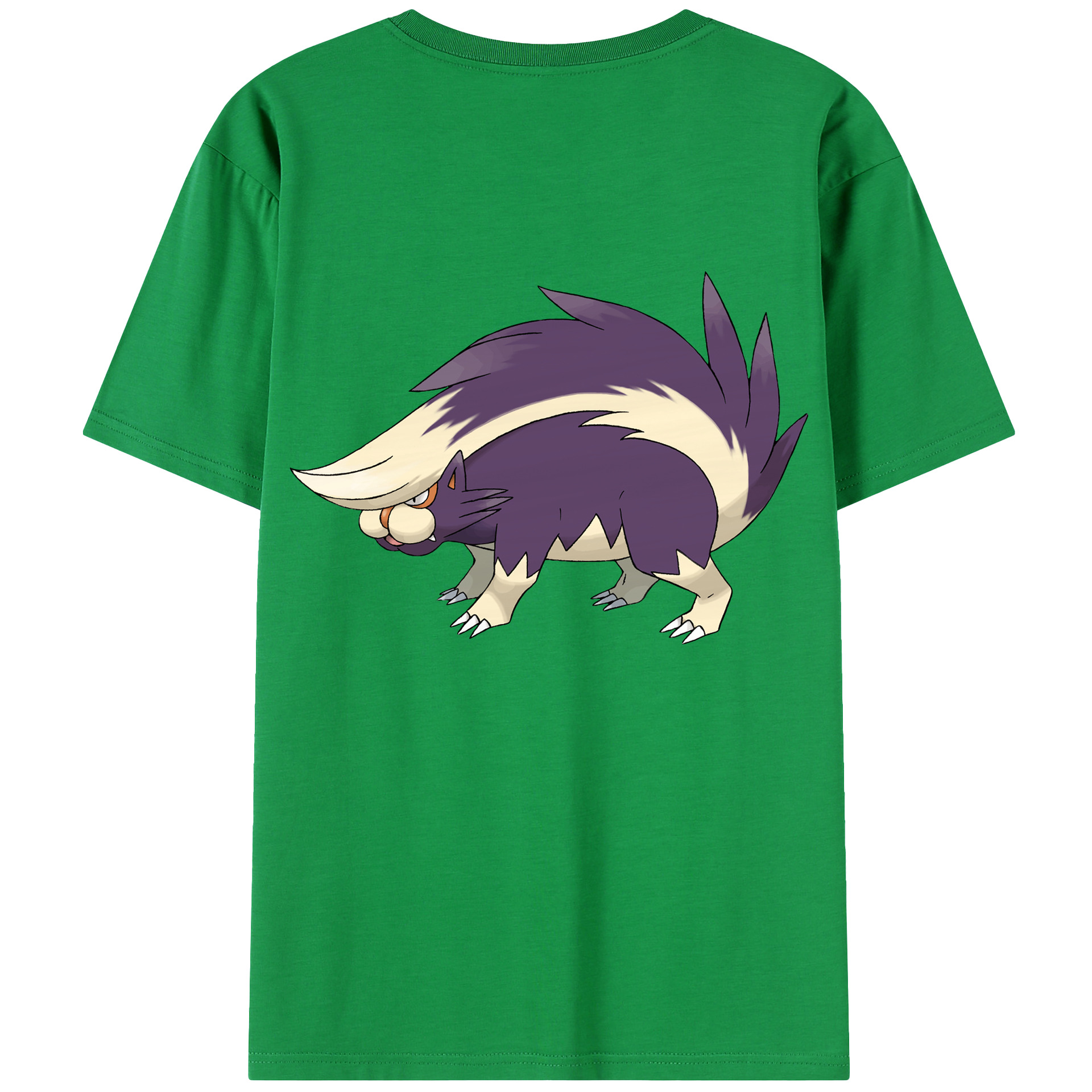 （画像用） ポケットモンスター Pokémon 綿100％半袖Tシャツ（背面プリント）