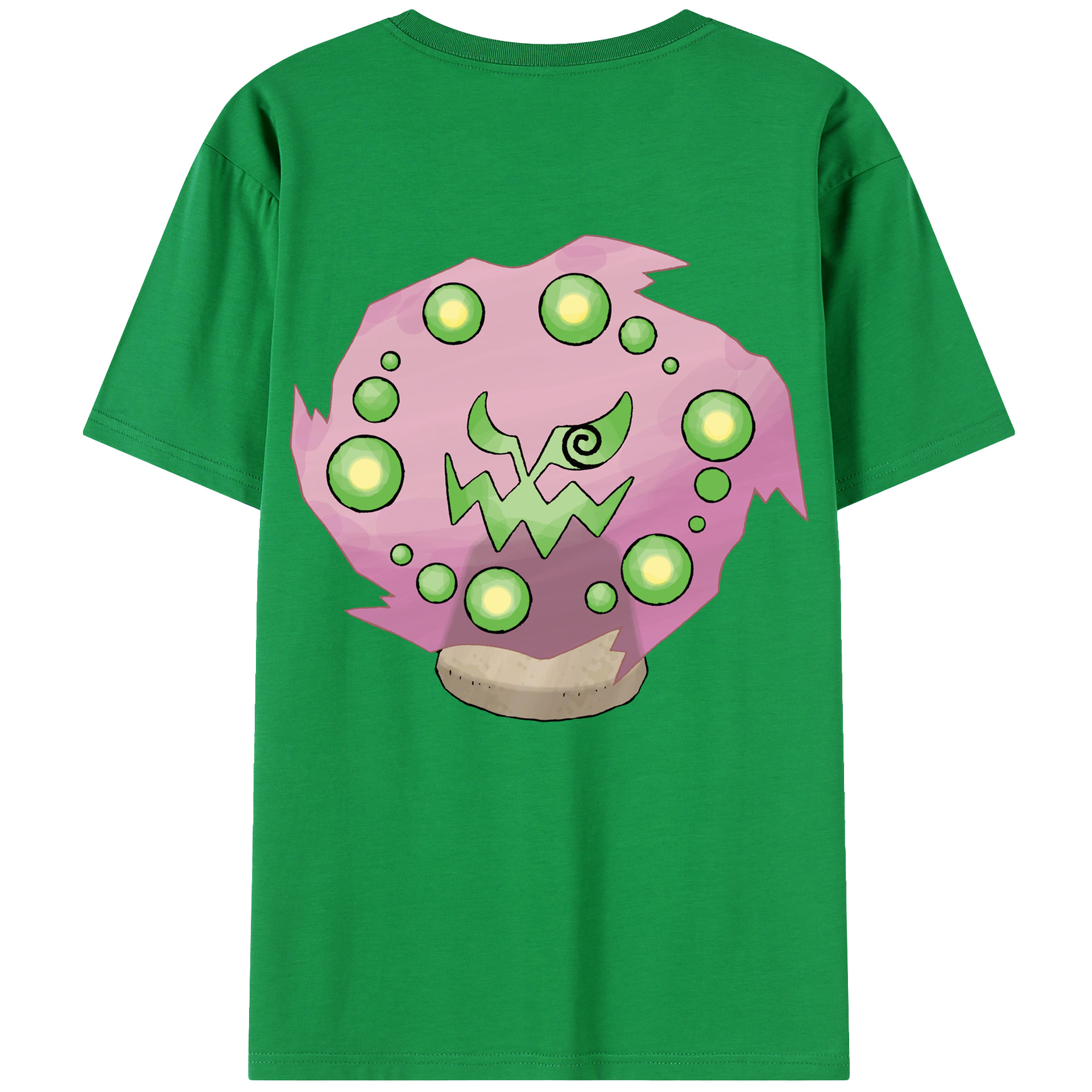 （画像用） ポケットモンスター Pokémon 綿100％半袖Tシャツ（背面プリント）