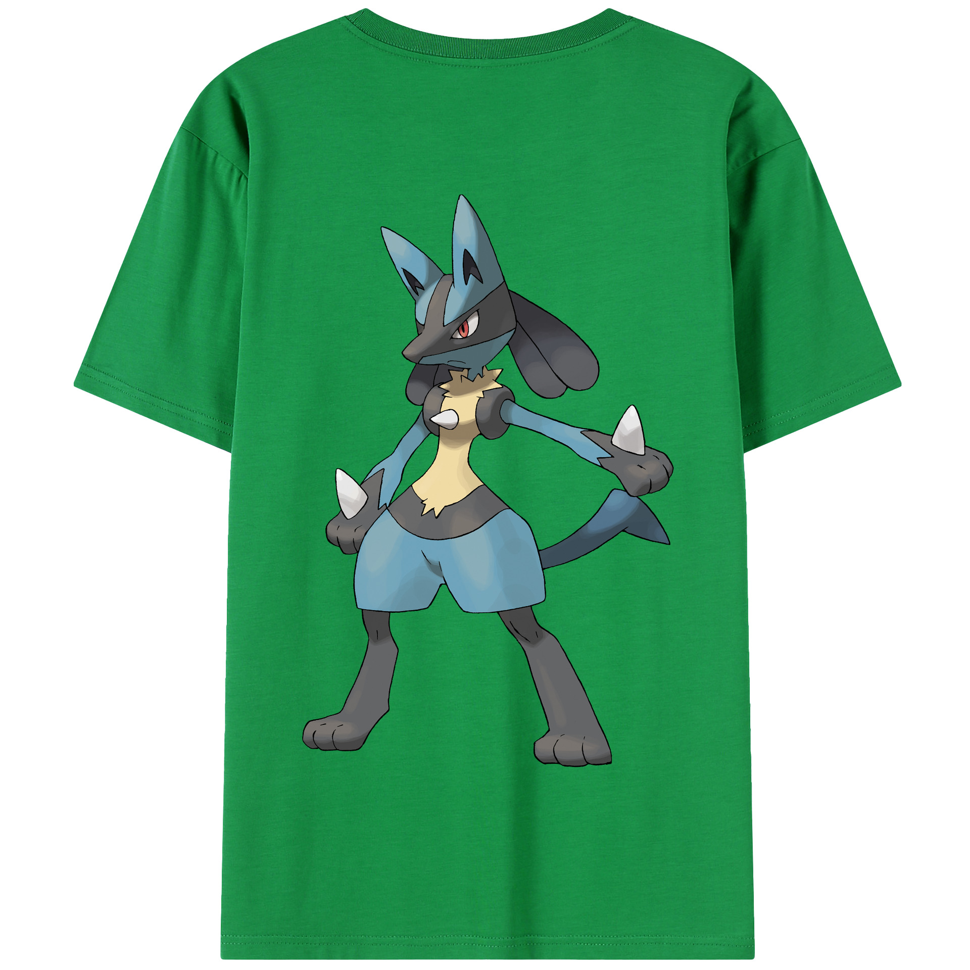 （画像用） ポケットモンスター Pokémon 綿100％半袖Tシャツ（背面プリント）