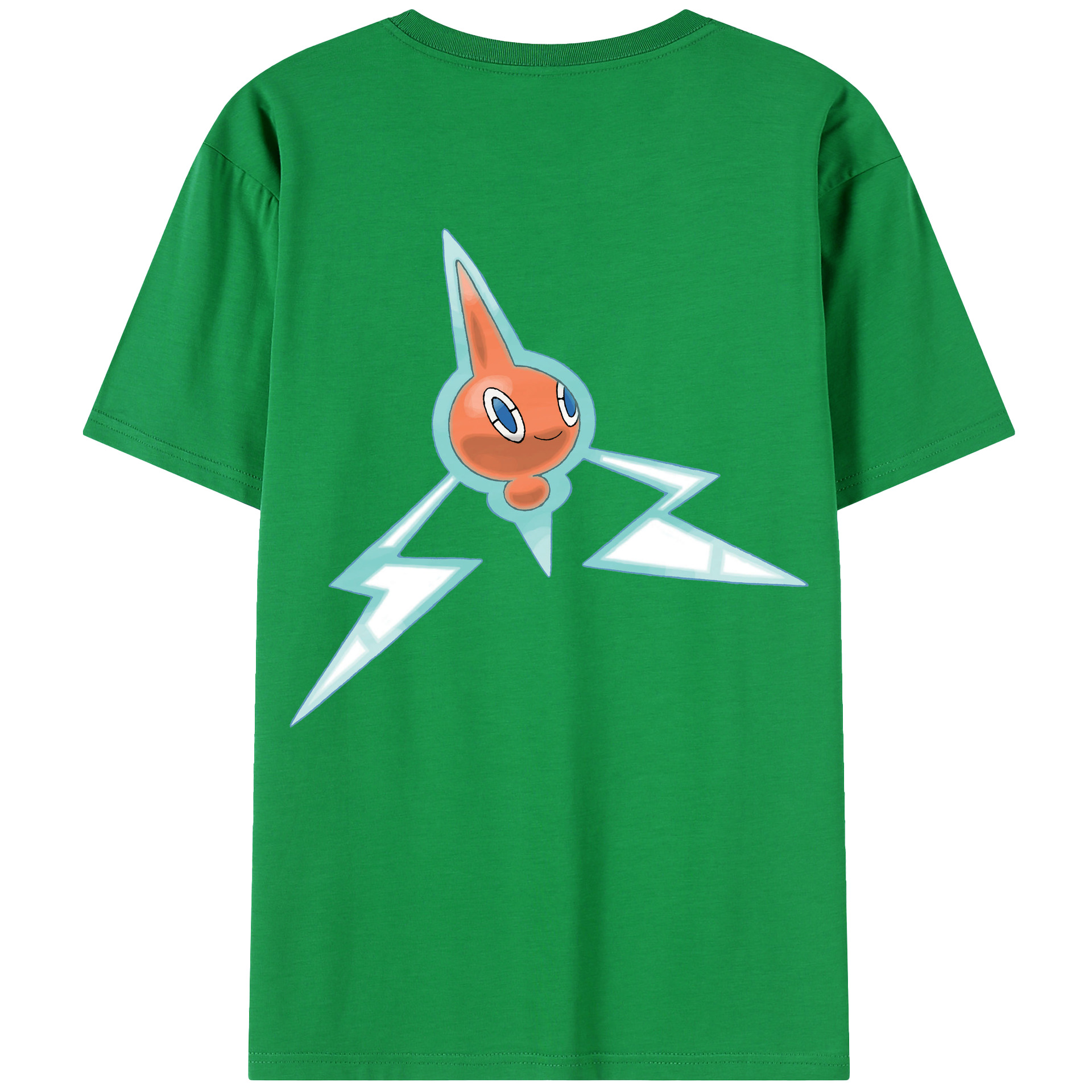 （画像用） ポケットモンスター Pokémon 綿100％半袖Tシャツ（背面プリント）
