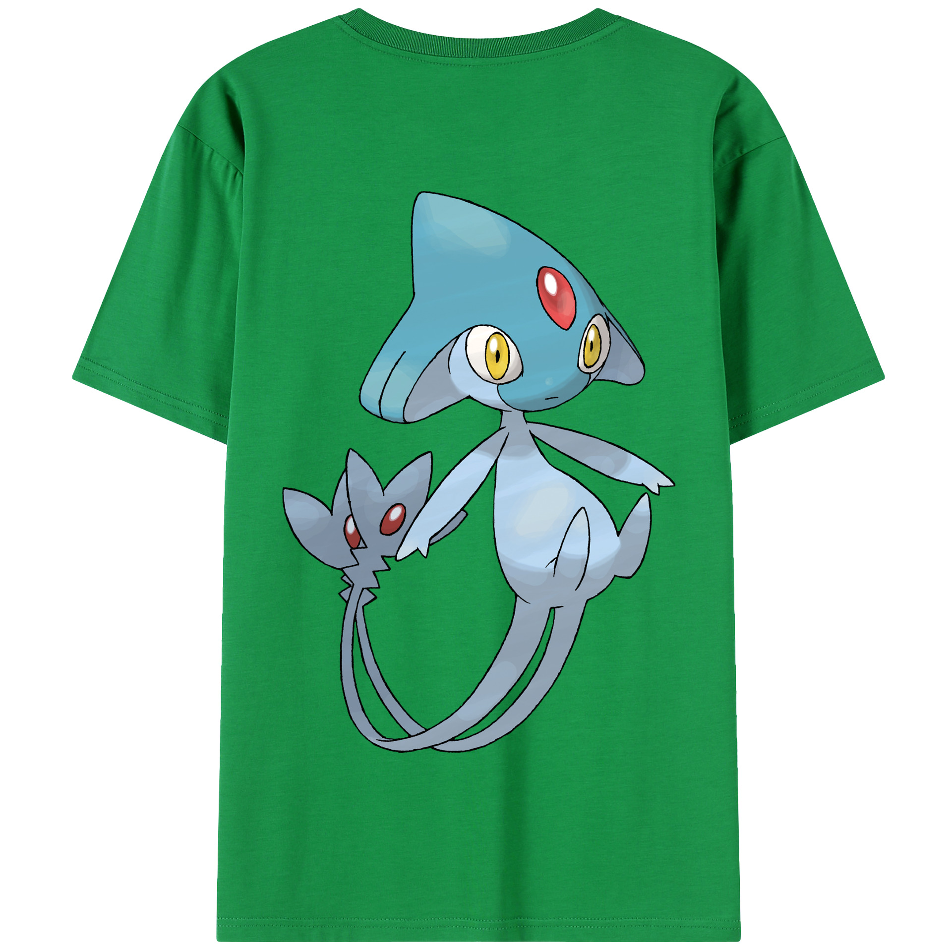 （画像用） ポケットモンスター Pokémon 綿100％半袖Tシャツ（背面プリント）