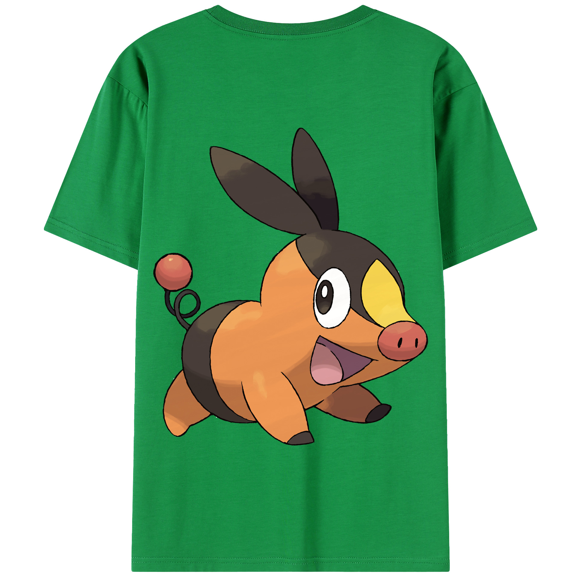 （画像用） ポケットモンスター Pokémon 綿100％半袖Tシャツ（背面プリント）
