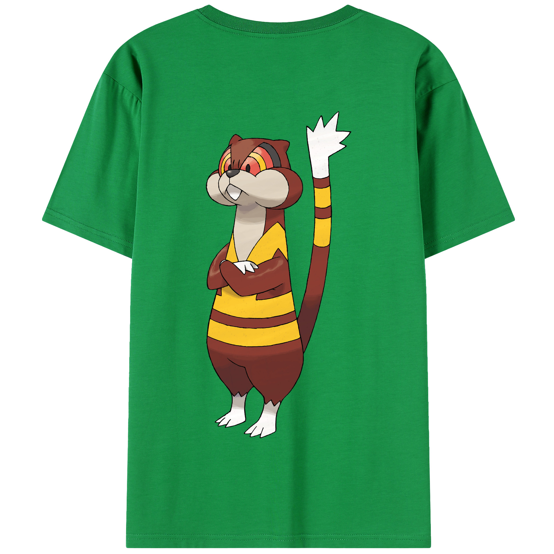 （画像用） ポケットモンスター Pokémon 綿100％半袖Tシャツ（背面プリント）