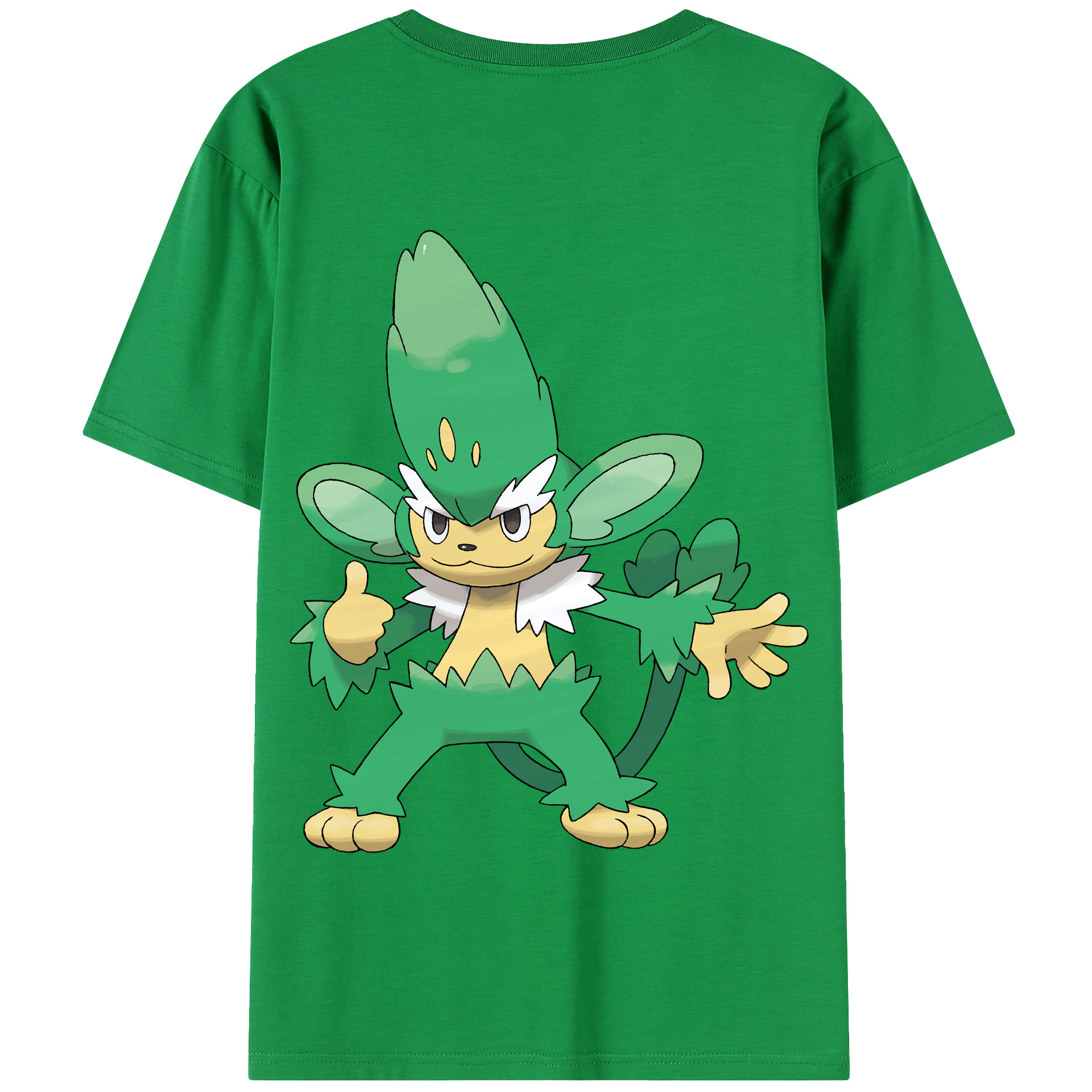 （画像用） ポケットモンスター Pokémon 綿100％半袖Tシャツ（背面プリント）
