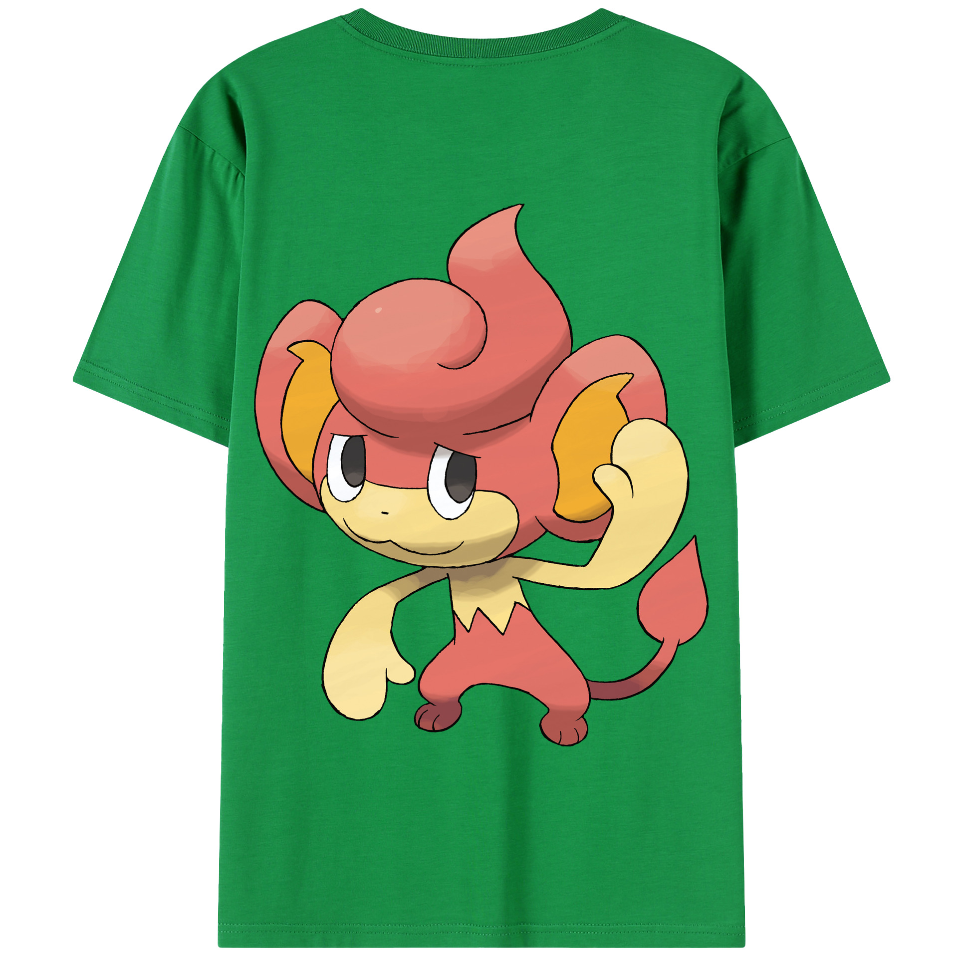 （画像用） ポケットモンスター Pokémon 綿100％半袖Tシャツ（背面プリント）