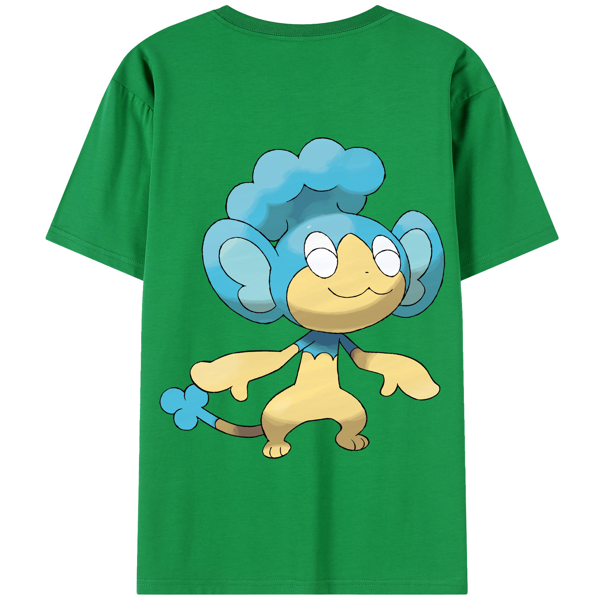 （画像用） ポケットモンスター Pokémon 綿100％半袖Tシャツ（背面プリント）