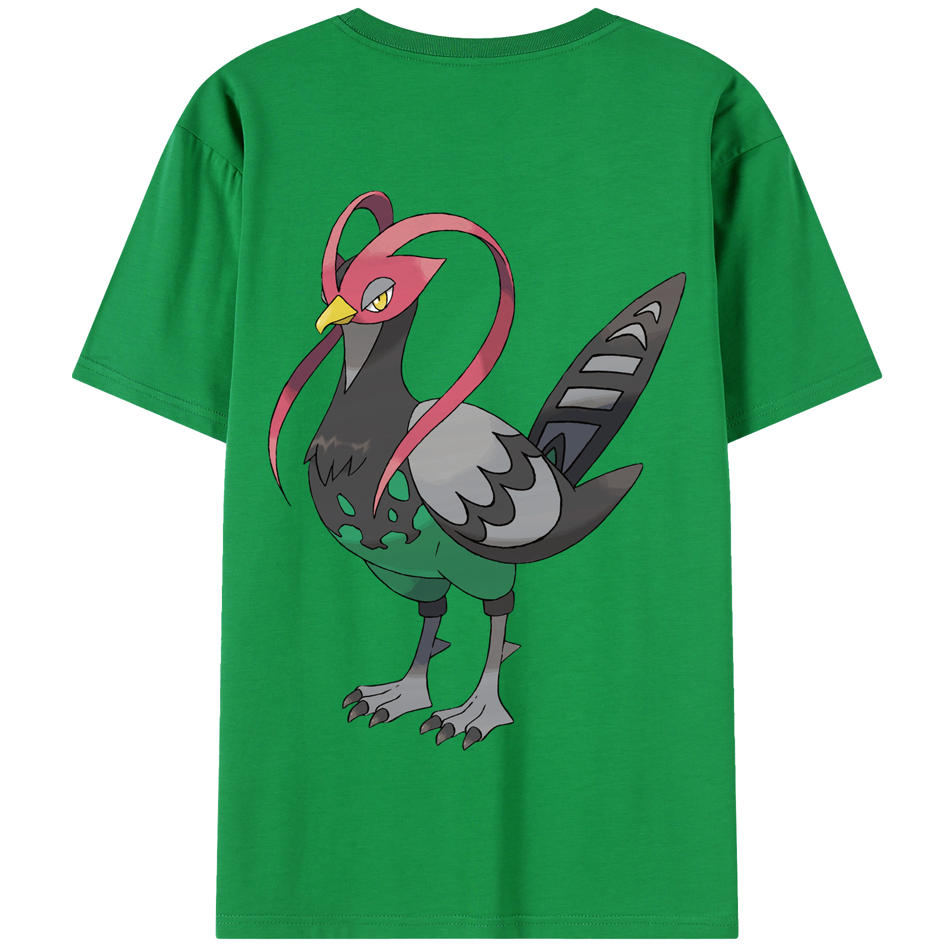 （画像用） ポケットモンスター Pokémon 綿100％半袖Tシャツ（背面プリント）