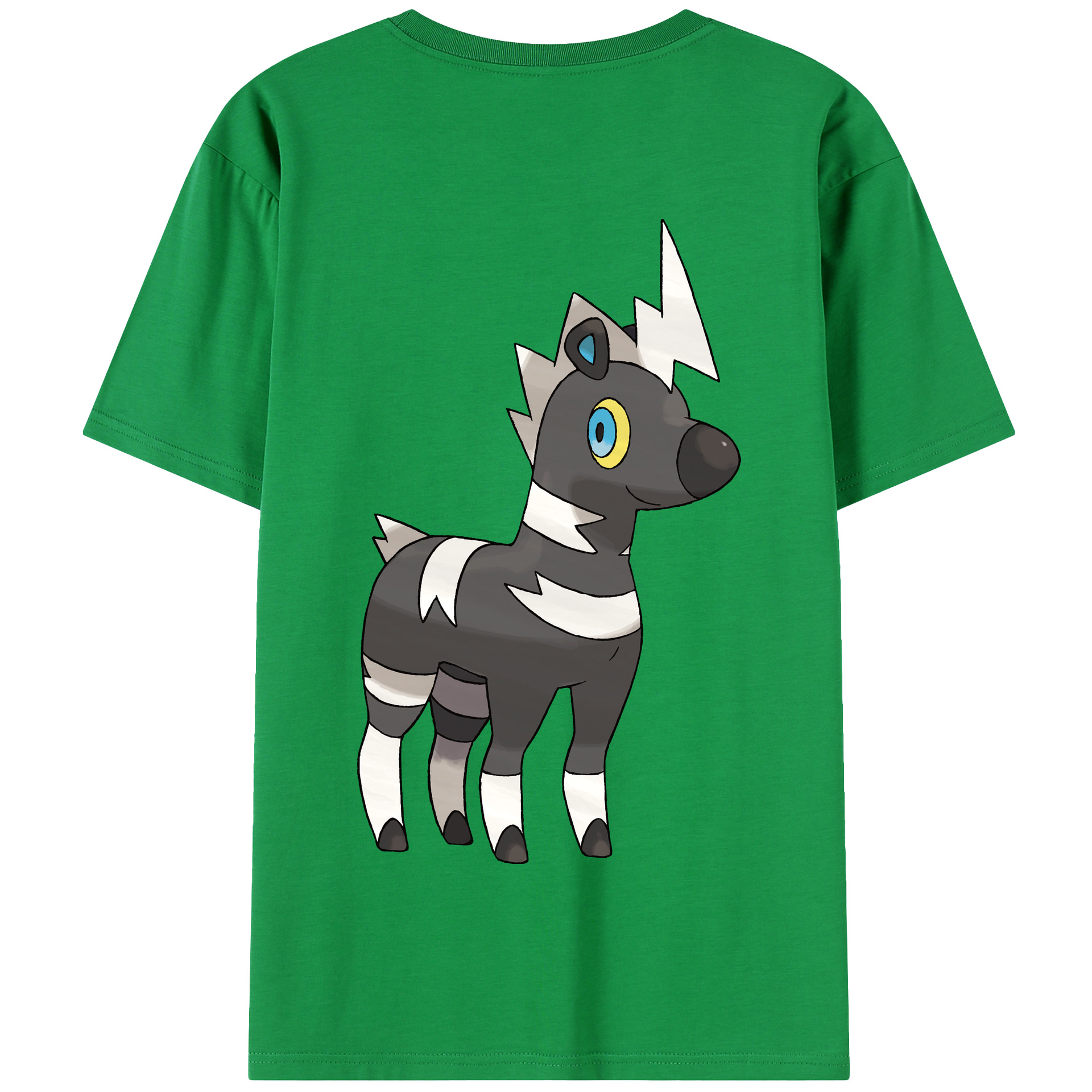 （画像用） ポケットモンスター Pokémon 綿100％半袖Tシャツ（背面プリント）