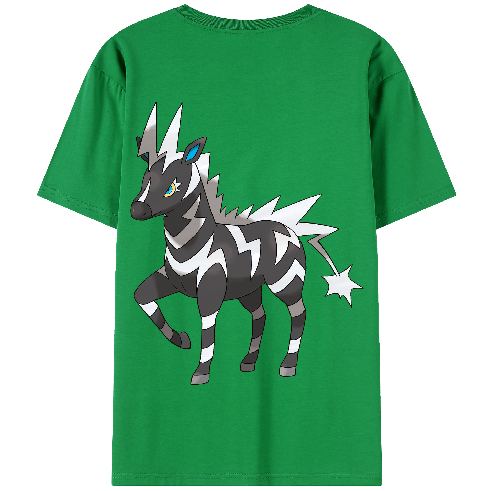 （画像用） ポケットモンスター Pokémon 綿100％半袖Tシャツ（背面プリント）