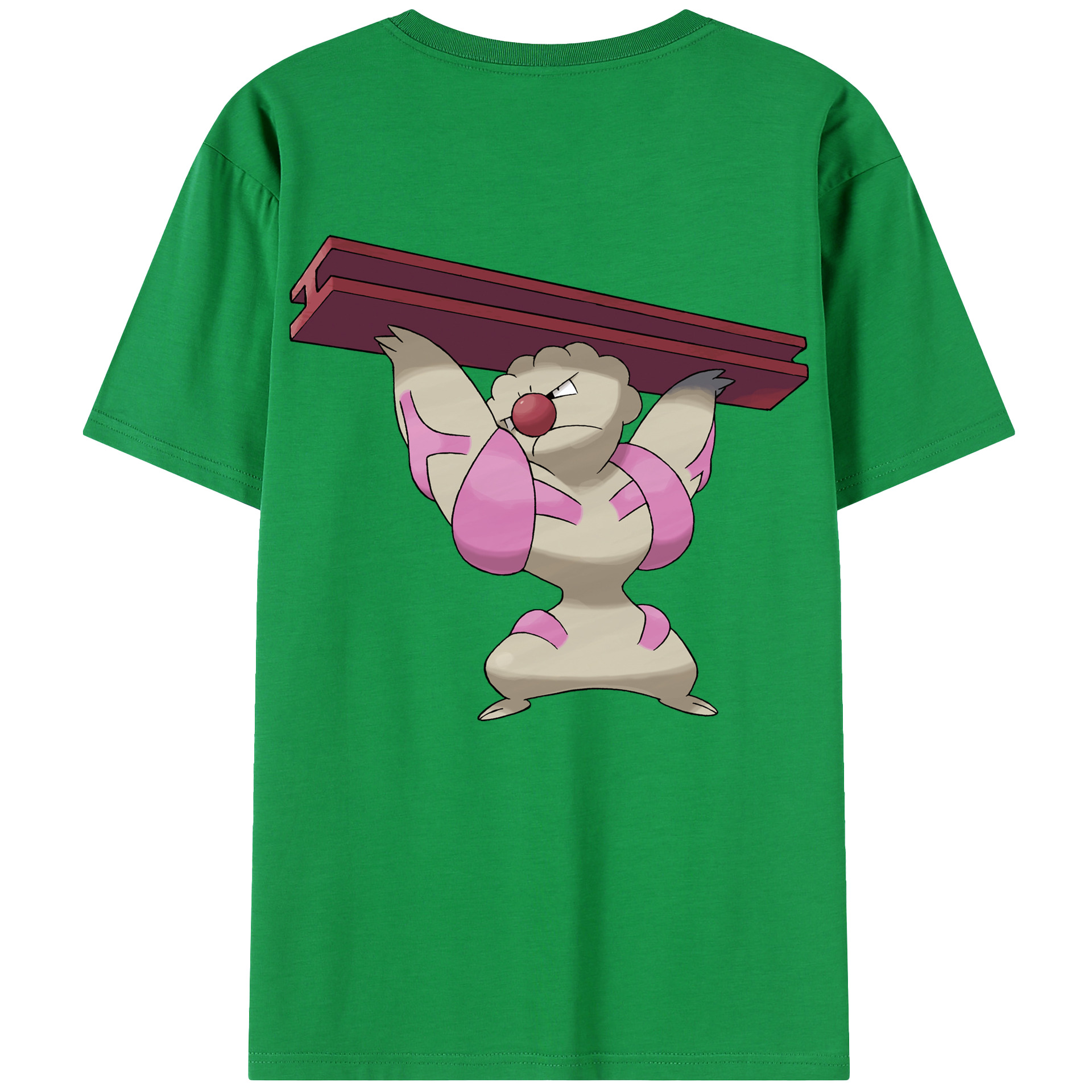 （画像用） ポケットモンスター Pokémon 綿100％半袖Tシャツ（背面プリント）