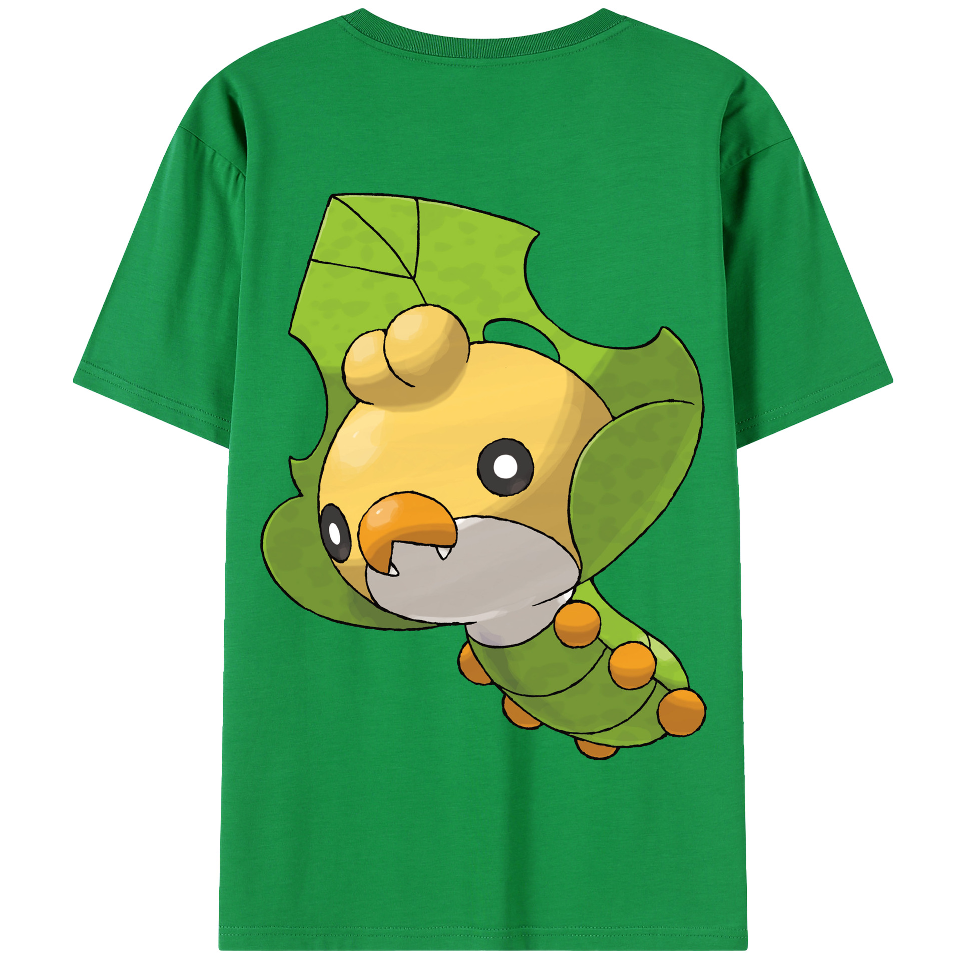 （画像用） ポケットモンスター Pokémon 綿100％半袖Tシャツ（背面プリント）