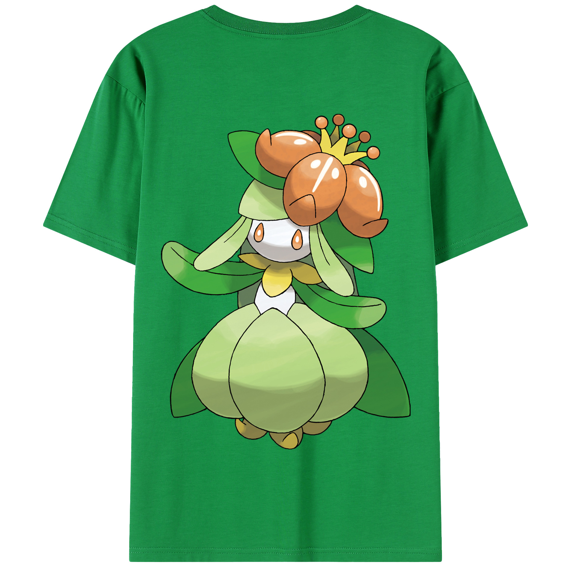 （画像用） ポケットモンスター Pokémon 綿100％半袖Tシャツ（背面プリント）