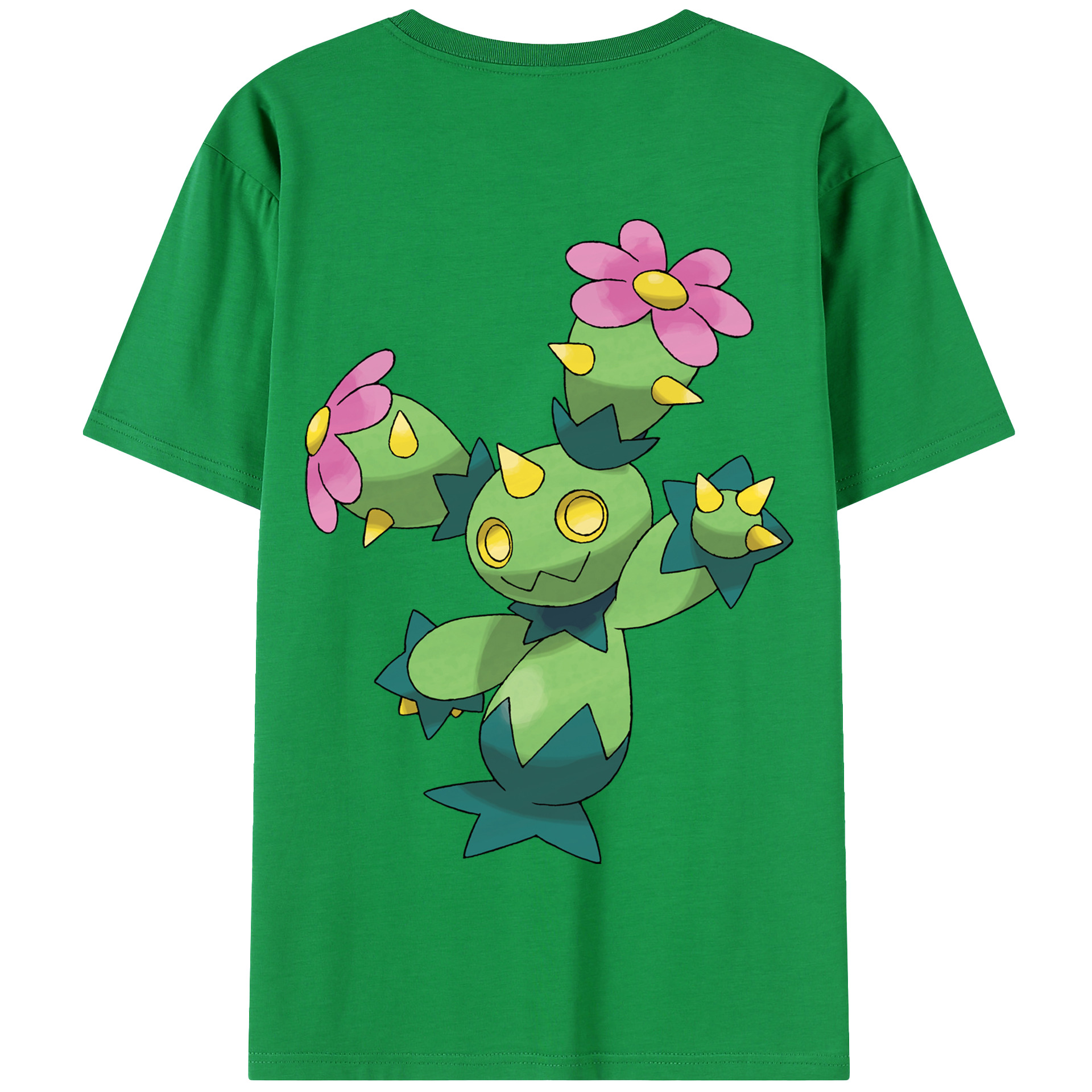 （画像用） ポケットモンスター Pokémon 綿100％半袖Tシャツ（背面プリント）