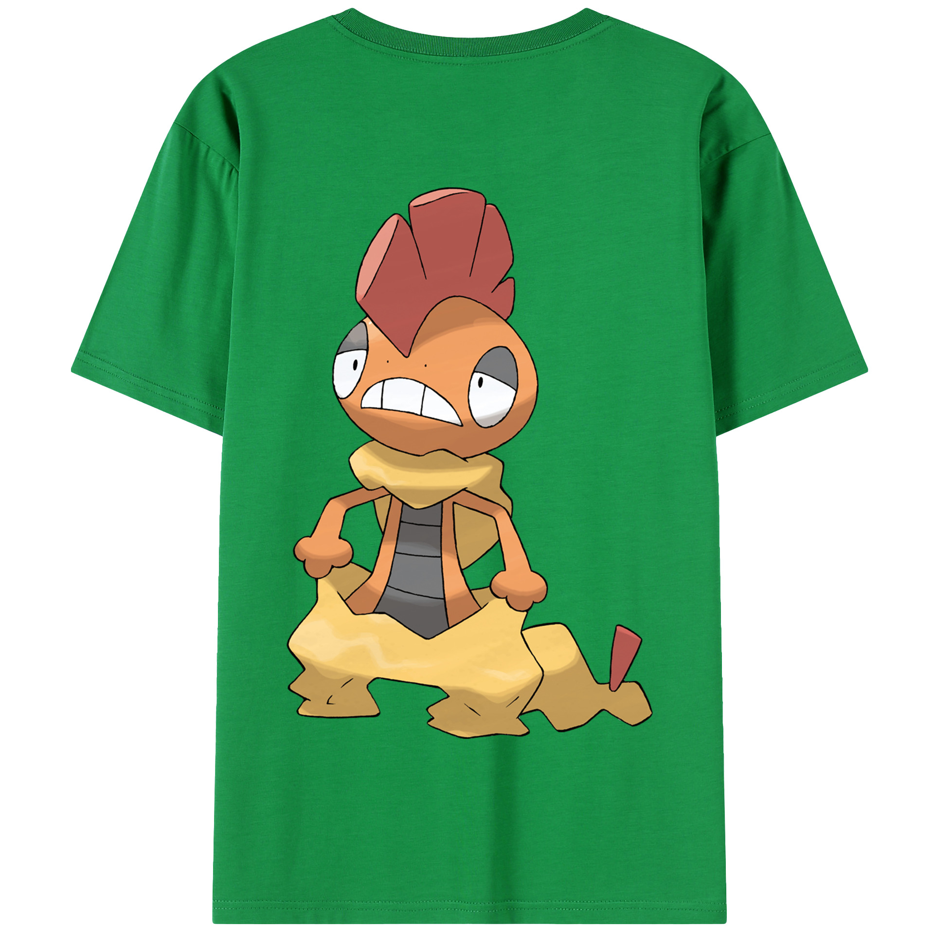 （画像用） ポケットモンスター Pokémon 綿100％半袖Tシャツ（背面プリント）