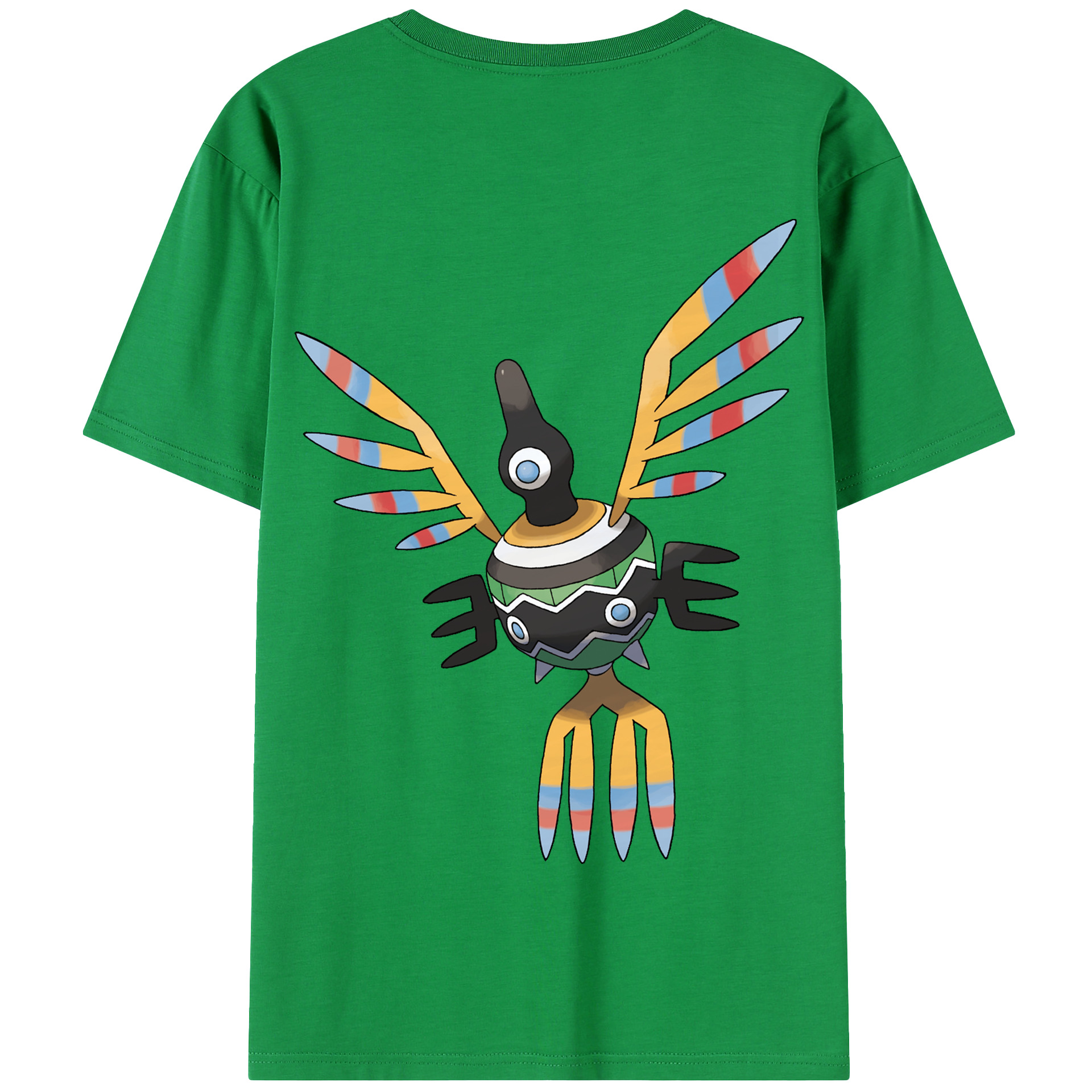 （画像用） ポケットモンスター Pokémon 綿100％半袖Tシャツ（背面プリント）