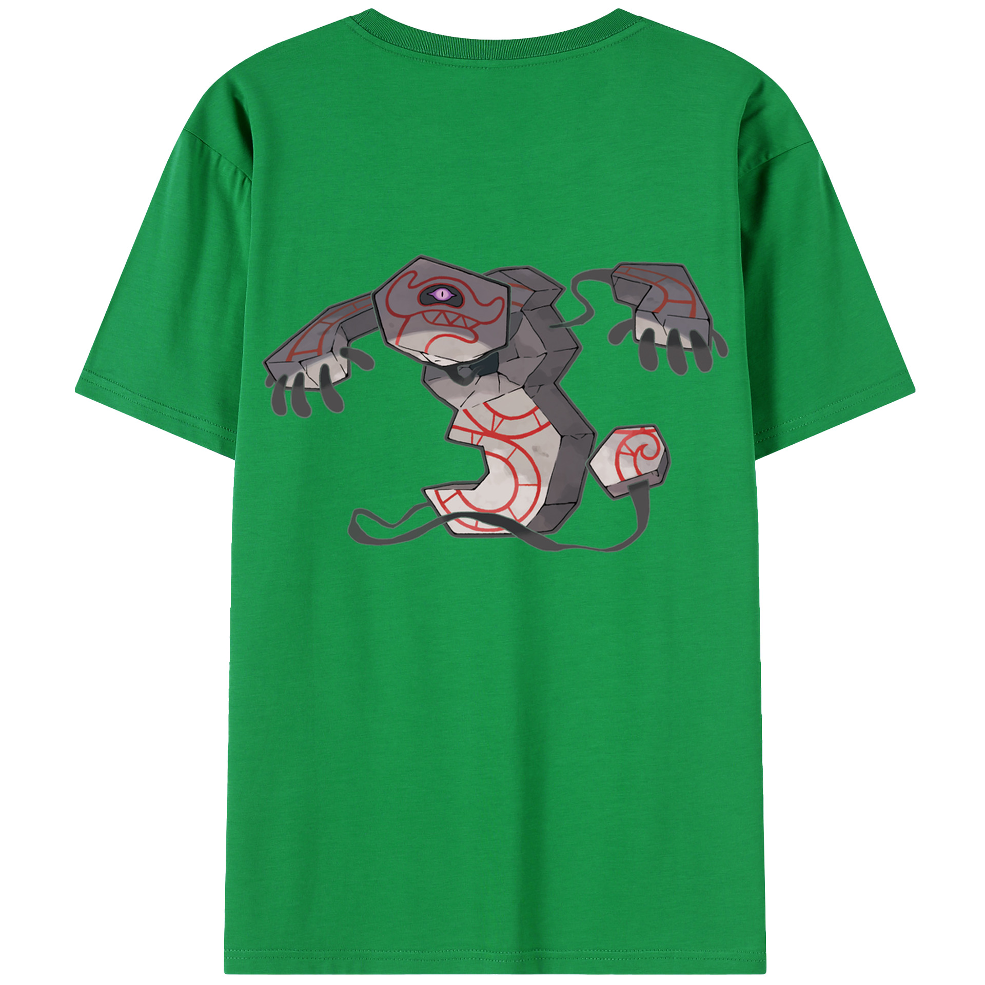 （画像用） ポケットモンスター Pokémon 綿100％半袖Tシャツ（背面プリント）