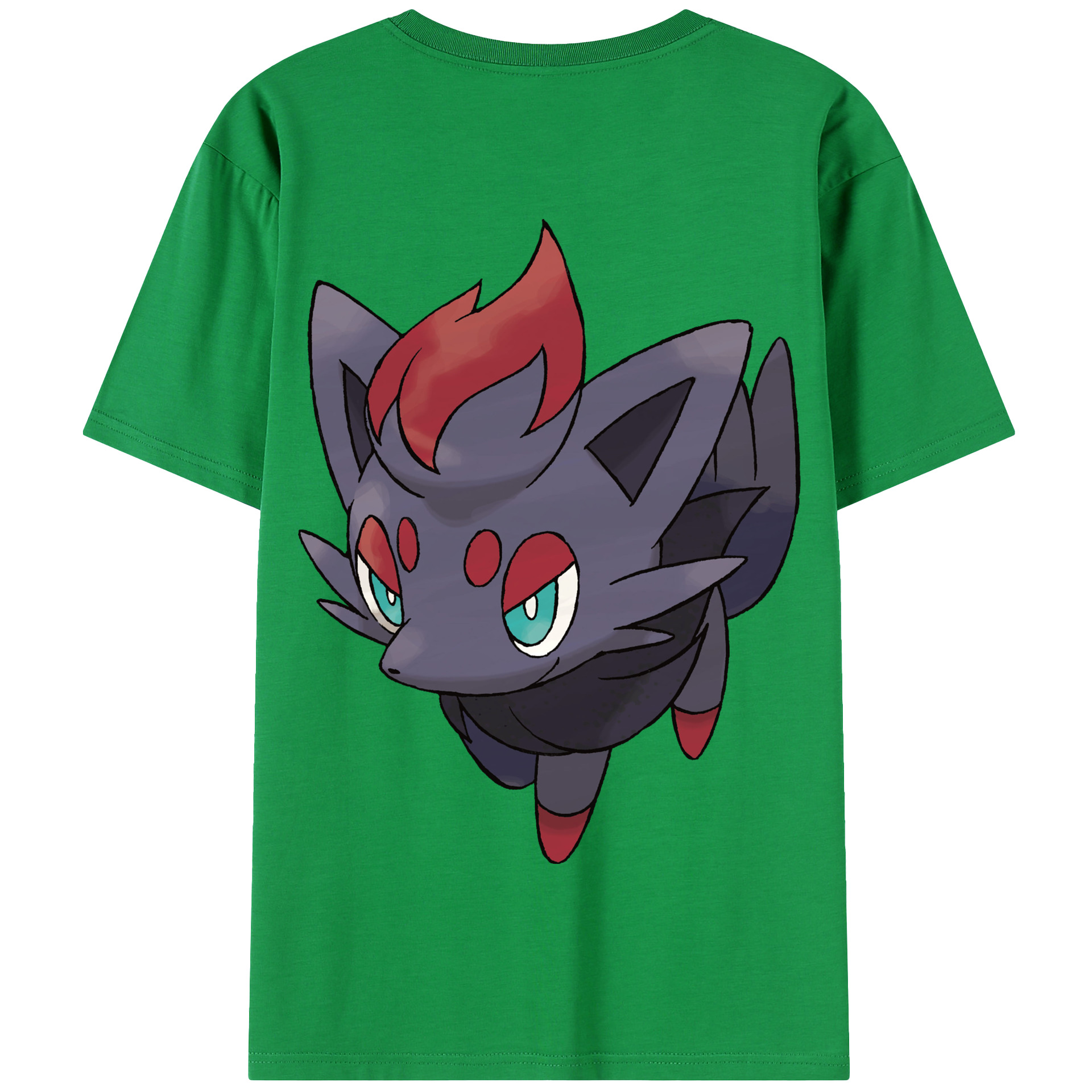 （画像用） ポケットモンスター Pokémon 綿100％半袖Tシャツ（背面プリント）