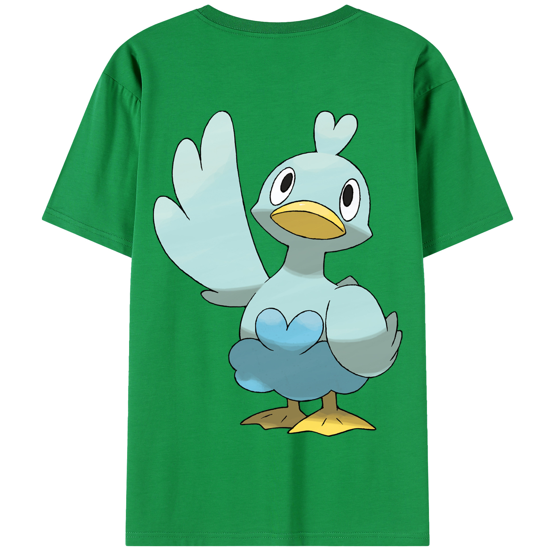 （画像用） ポケットモンスター Pokémon 綿100％半袖Tシャツ（背面プリント）