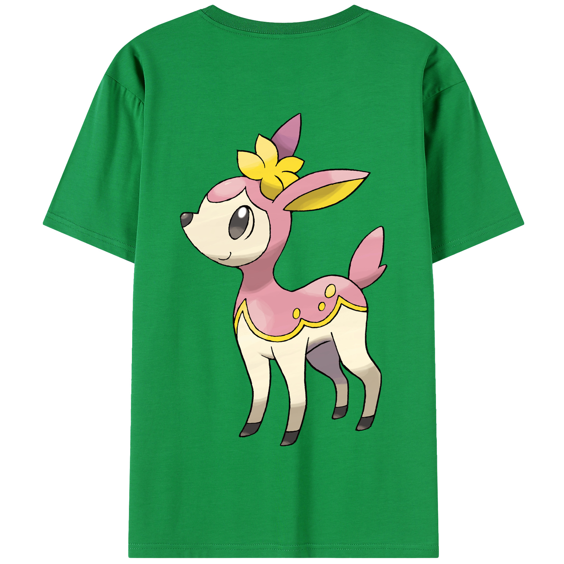 （画像用） ポケットモンスター Pokémon 綿100％半袖Tシャツ（背面プリント）