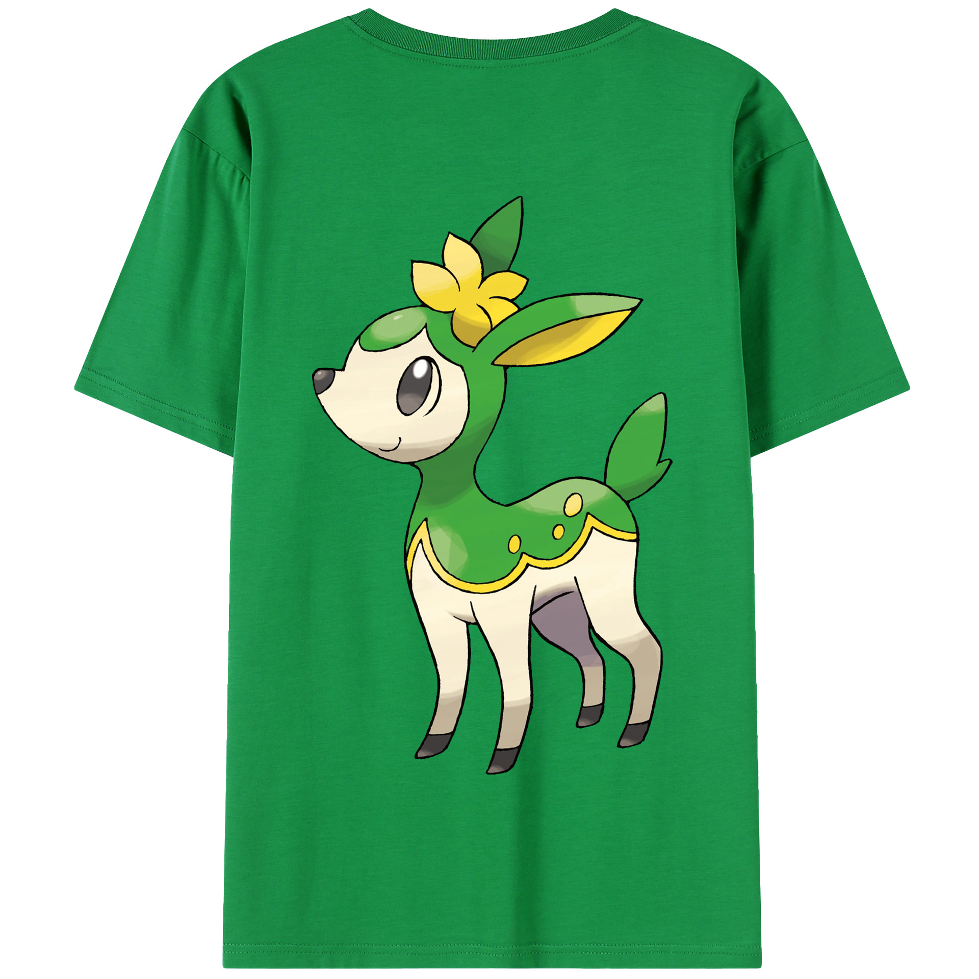 （画像用） ポケットモンスター Pokémon 綿100％半袖Tシャツ（背面プリント）