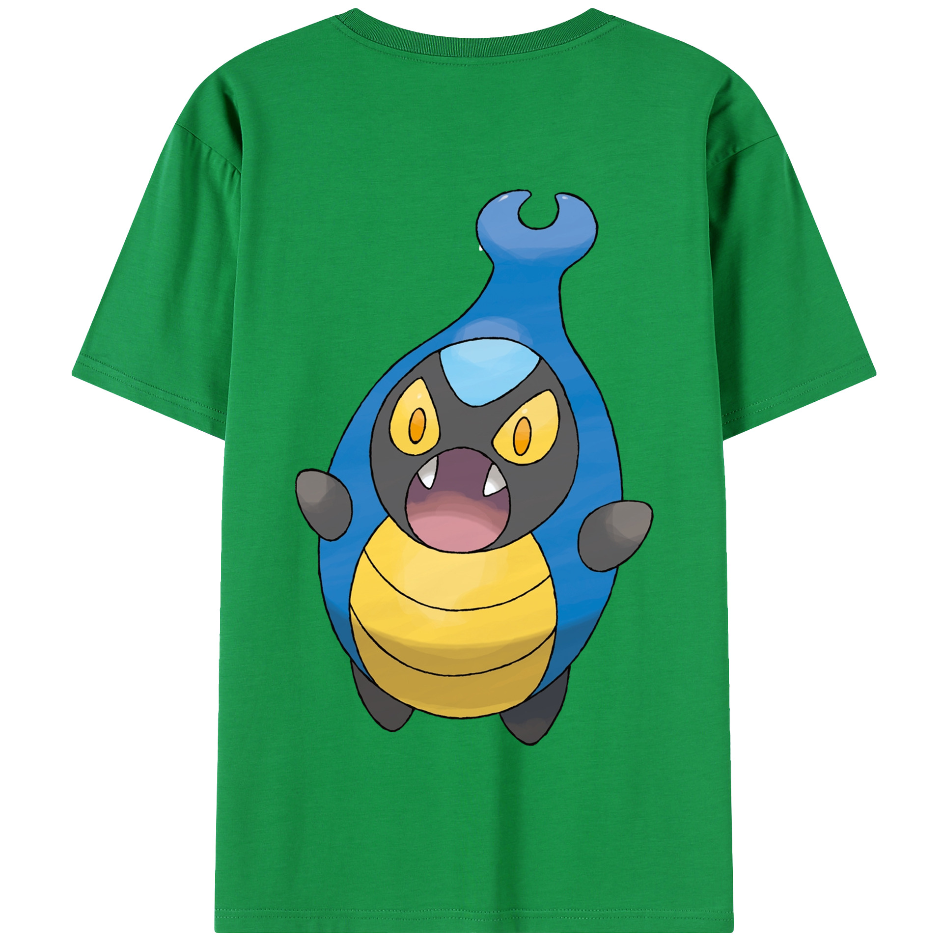 （画像用） ポケットモンスター Pokémon 綿100％半袖Tシャツ（背面プリント）