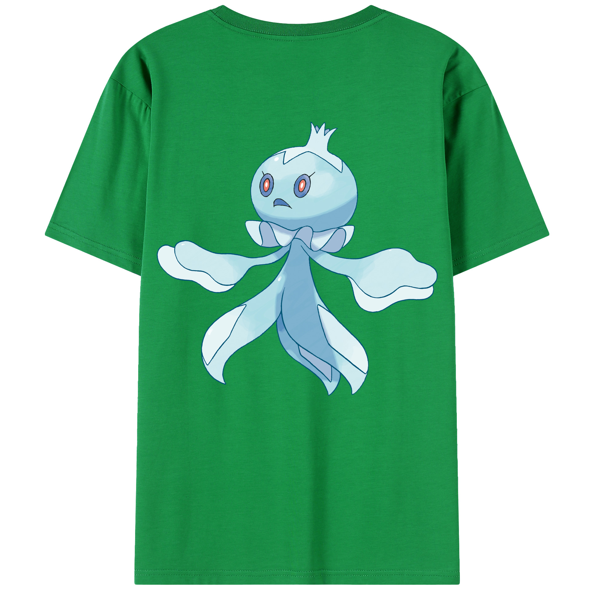 （画像用） ポケットモンスター Pokémon 綿100％半袖Tシャツ（背面プリント）