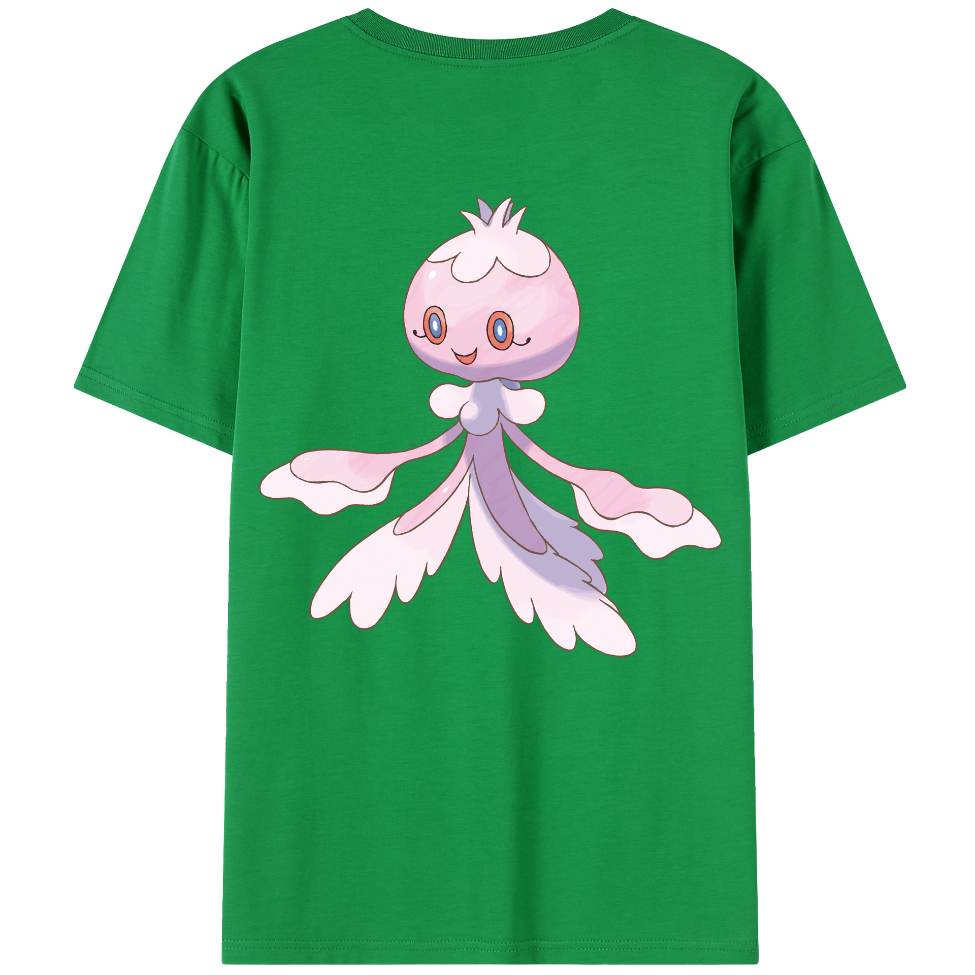 （画像用） ポケットモンスター Pokémon 綿100％半袖Tシャツ（背面プリント）