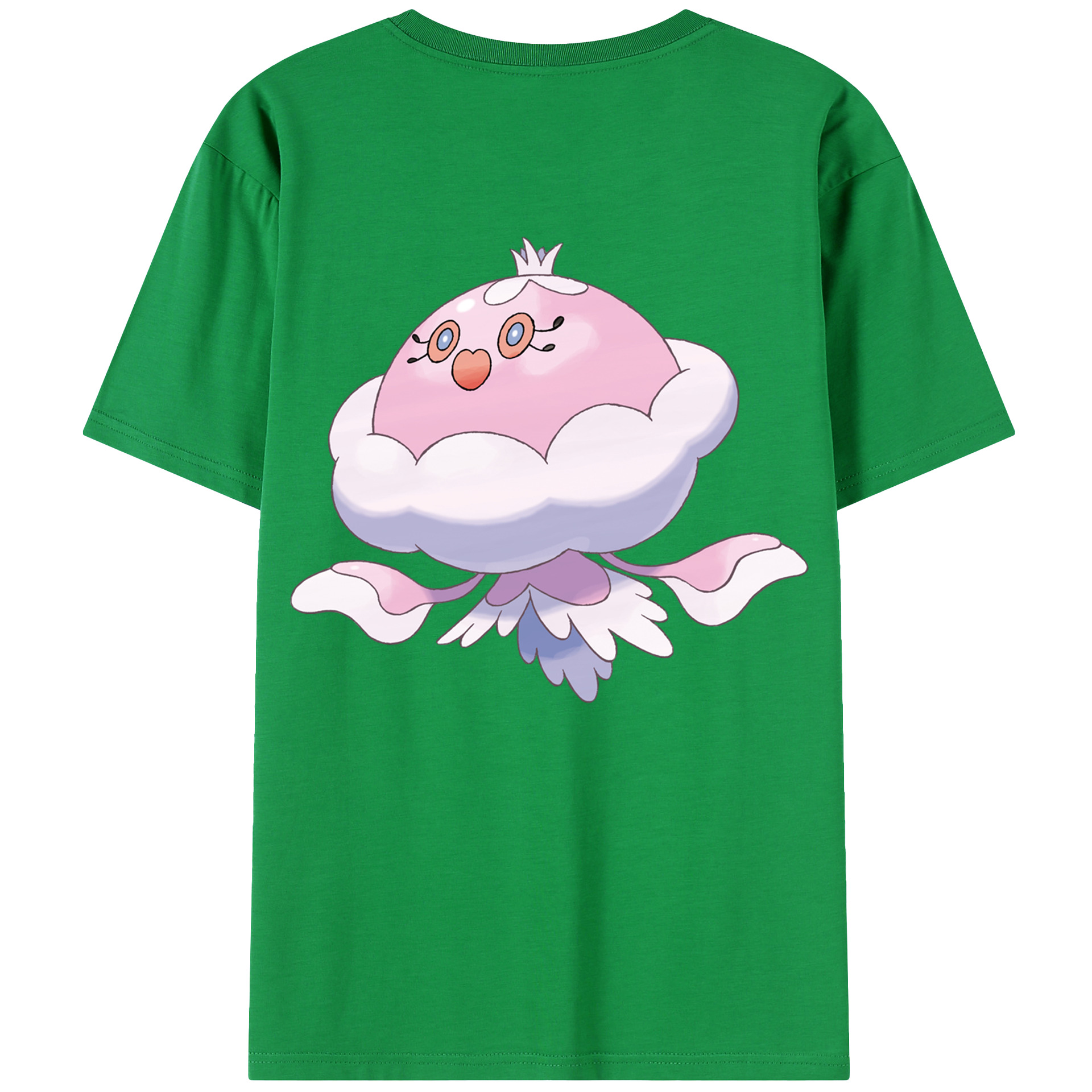（画像用） ポケットモンスター Pokémon 綿100％半袖Tシャツ（背面プリント）