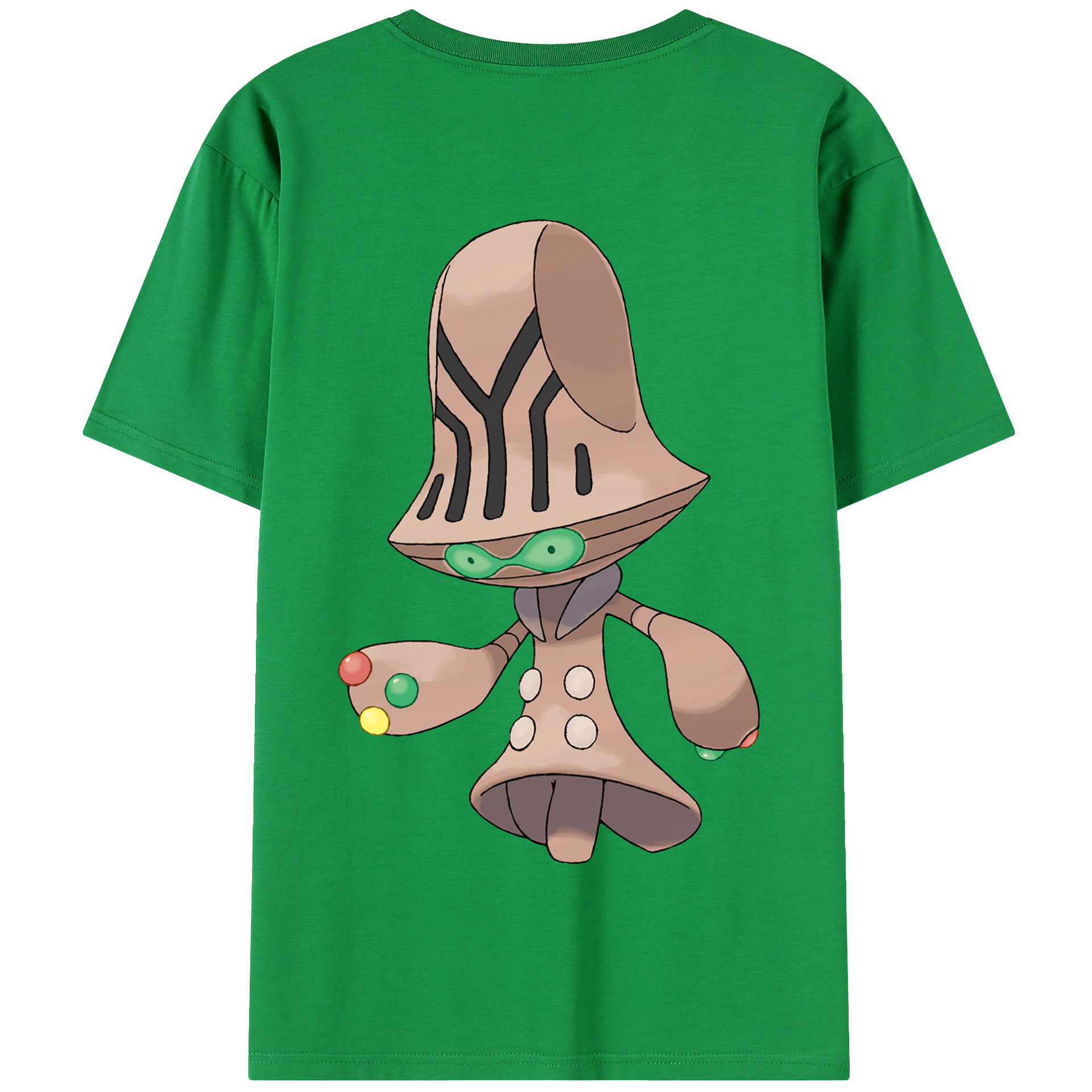 （画像用） ポケットモンスター Pokémon 綿100％半袖Tシャツ（背面プリント）