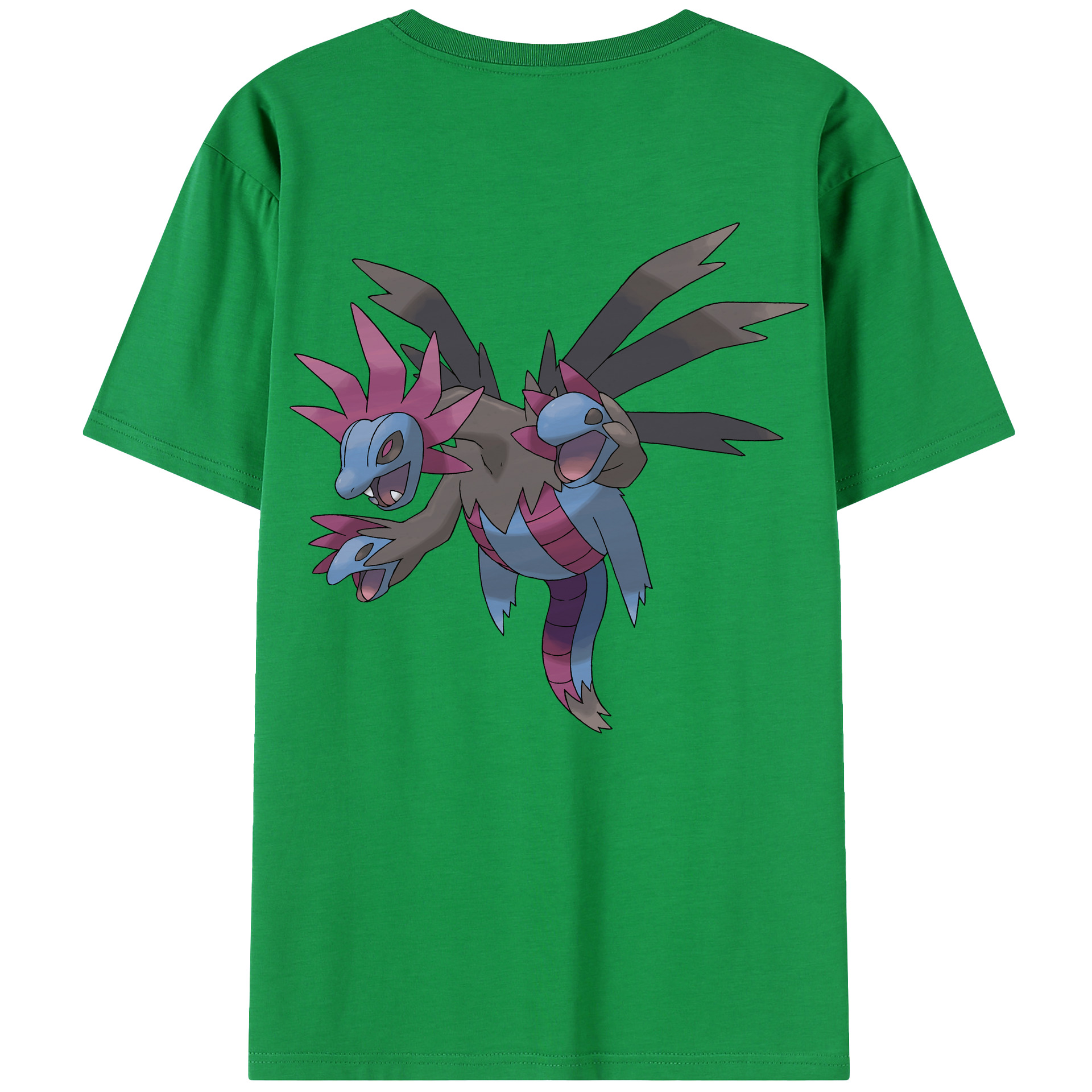 （画像用） ポケットモンスター Pokémon 綿100％半袖Tシャツ（背面プリント）