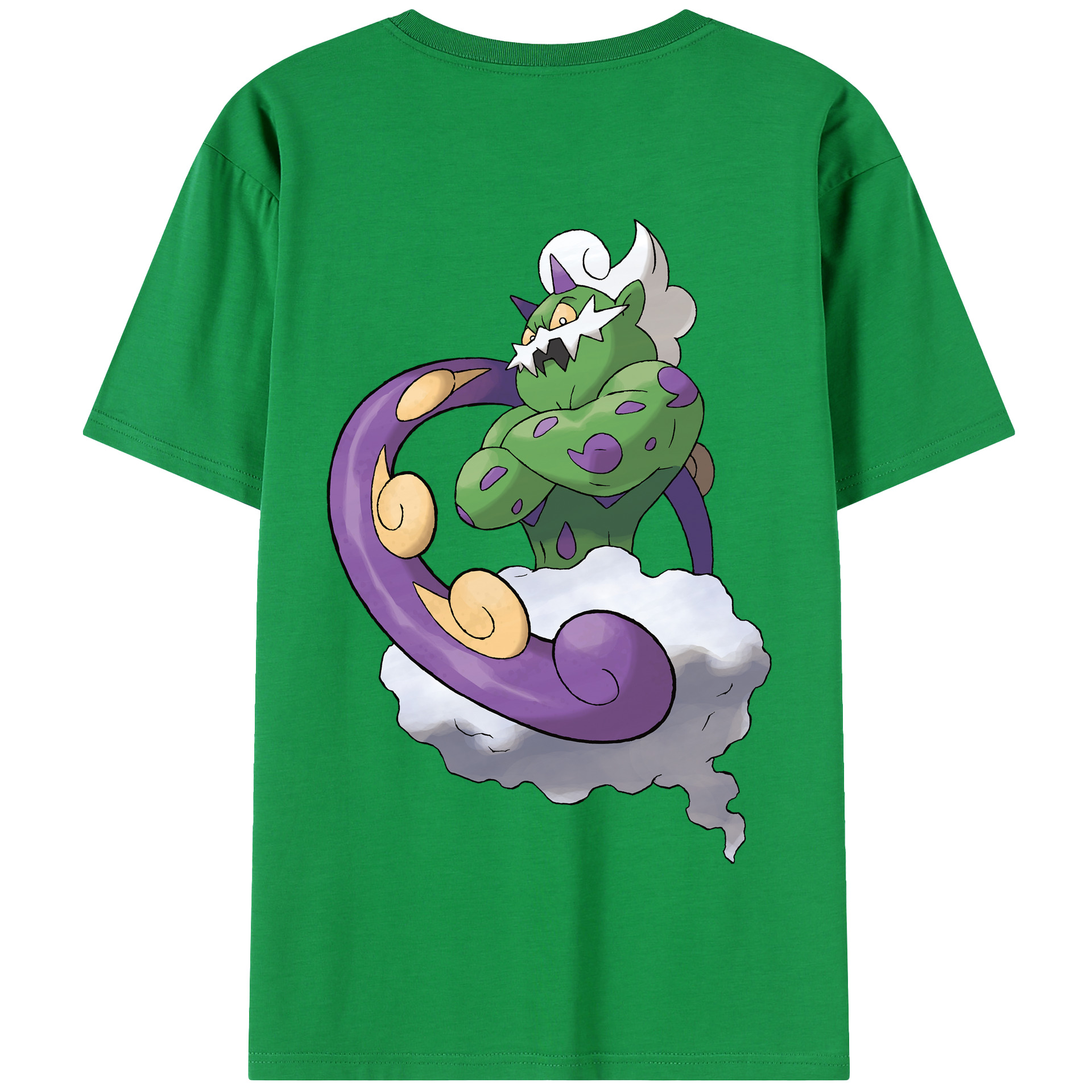 （画像用） ポケットモンスター Pokémon 綿100％半袖Tシャツ（背面プリント）
