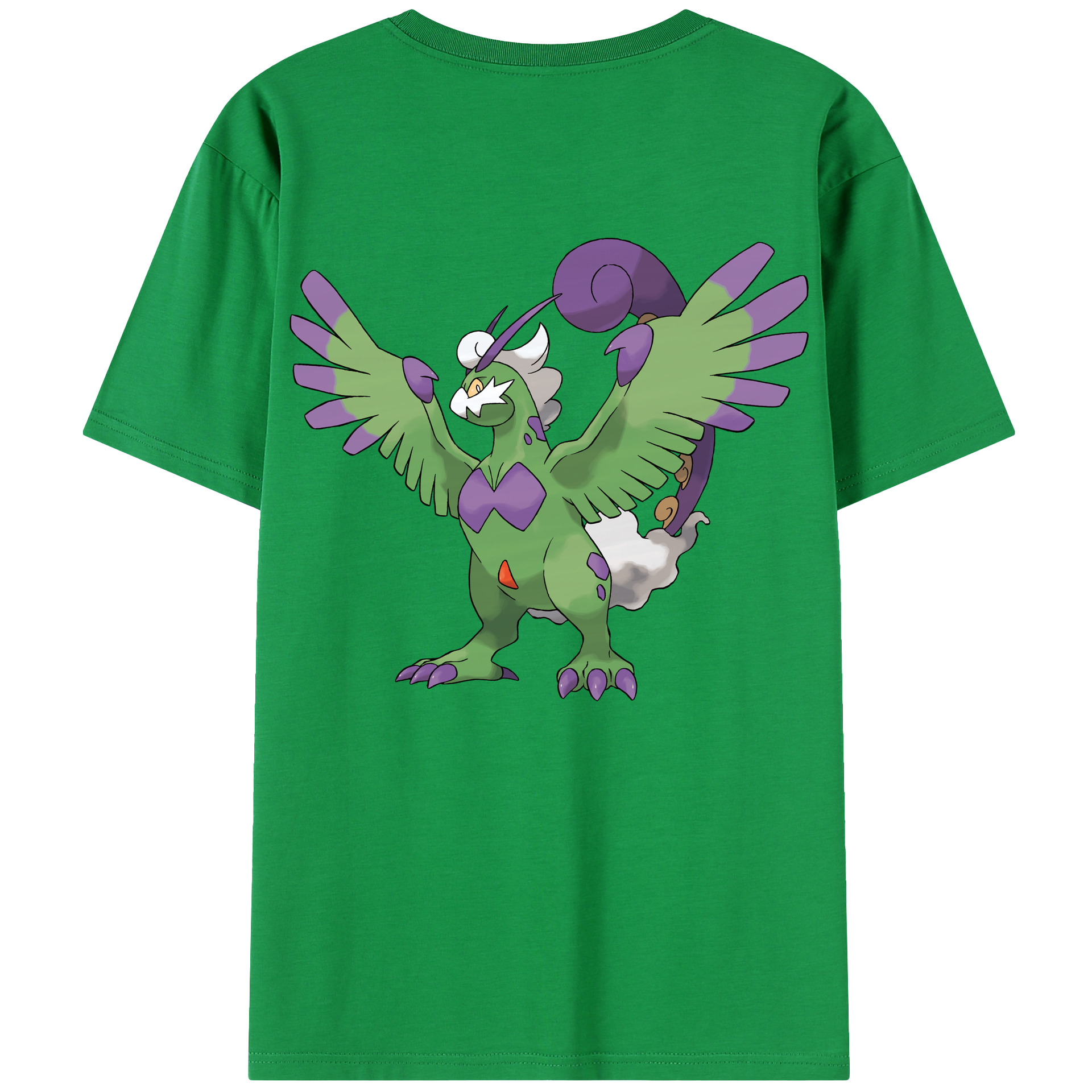 （画像用） ポケットモンスター Pokémon 綿100％半袖Tシャツ（背面プリント）