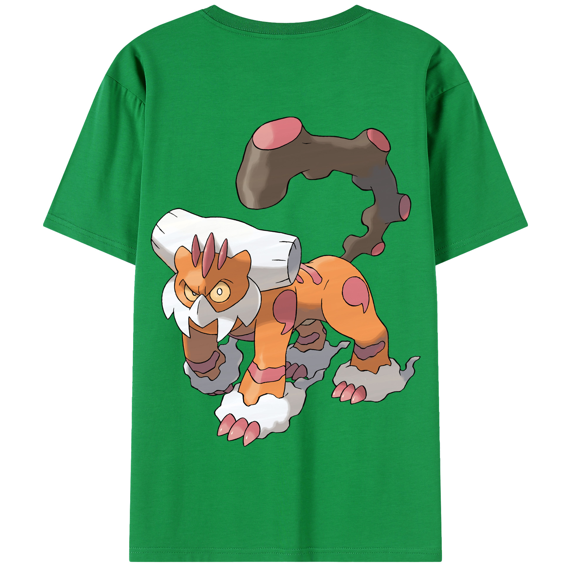 （画像用） ポケットモンスター Pokémon 綿100％半袖Tシャツ（背面プリント）
