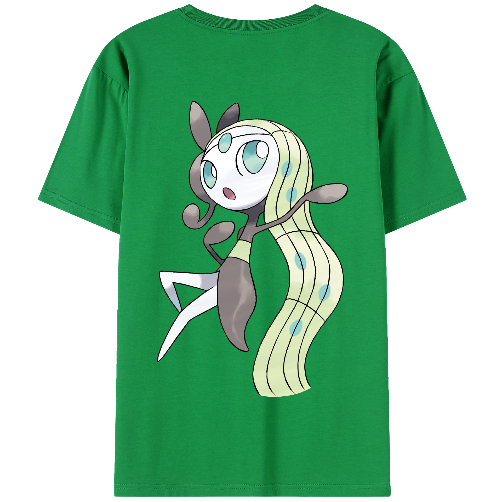 （画像用） ポケットモンスター Pokémon 綿100％半袖Tシャツ（背面プリント）