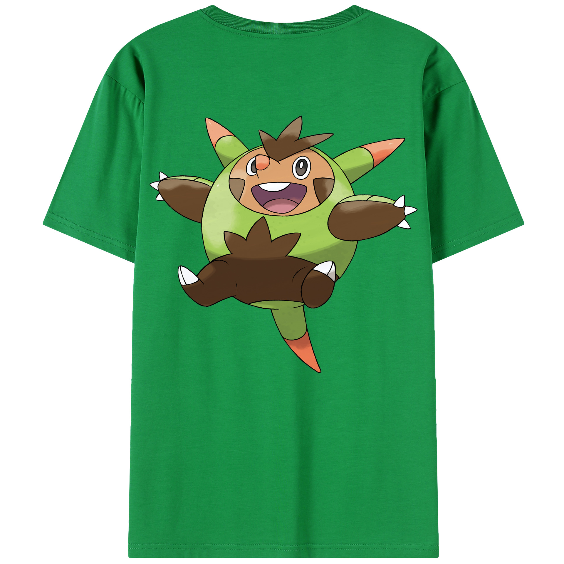 （画像用） ポケットモンスター Pokémon 綿100％半袖Tシャツ（背面プリント）