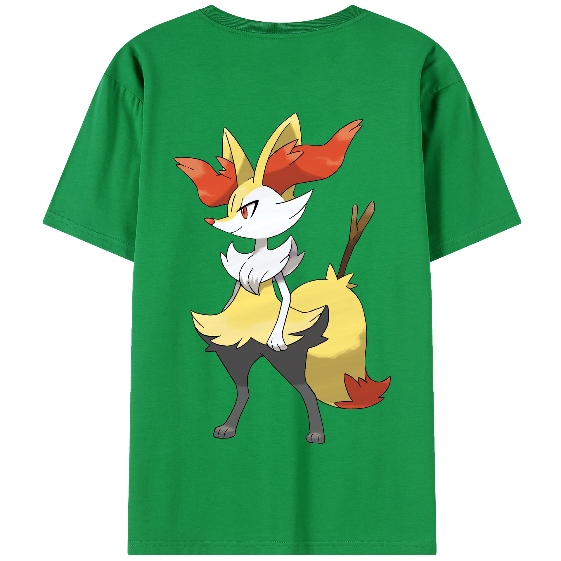 （画像用） ポケットモンスター Pokémon 綿100％半袖Tシャツ（背面プリント）