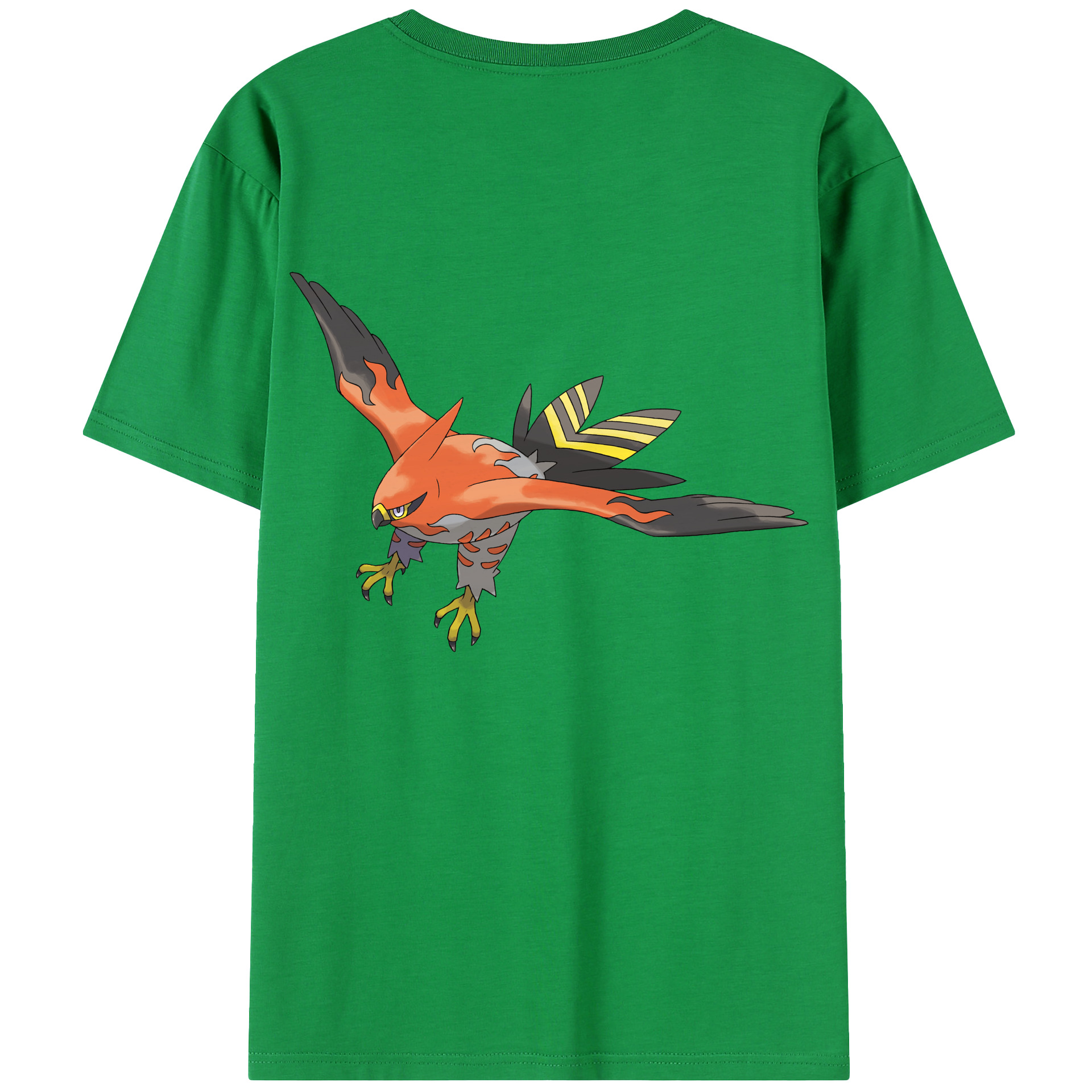 （画像用） ポケットモンスター Pokémon 綿100％半袖Tシャツ（背面プリント）