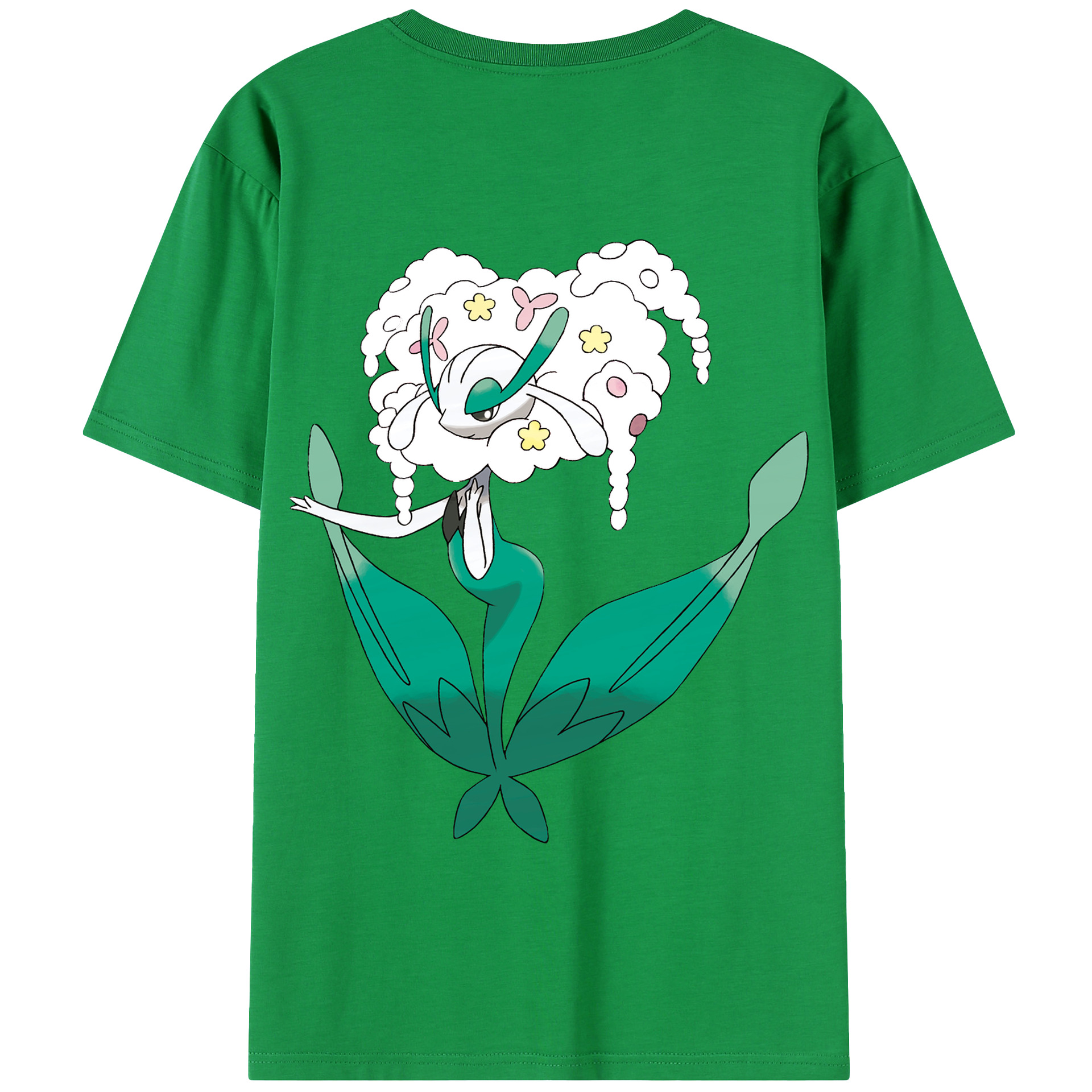 （画像用） ポケットモンスター Pokémon 綿100％半袖Tシャツ（背面プリント）