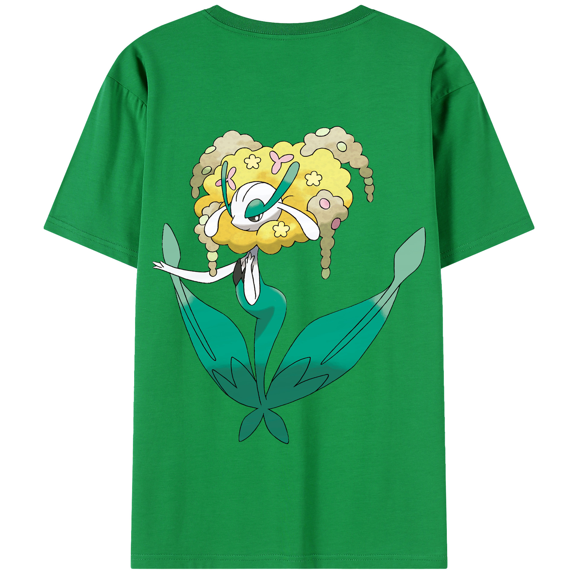 （画像用） ポケットモンスター Pokémon 綿100％半袖Tシャツ（背面プリント）